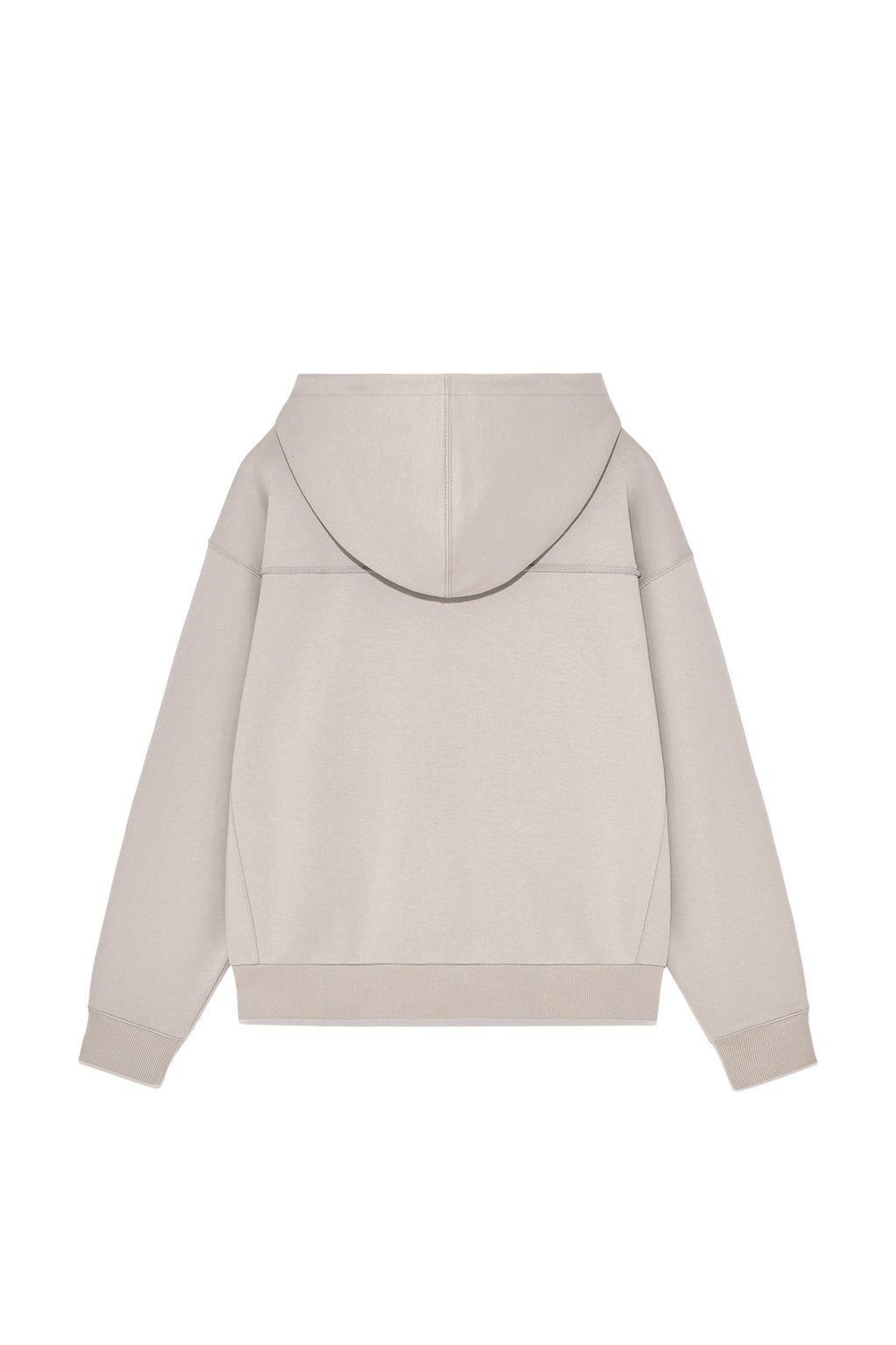 Matin Kim - Volume Pocket Hoody Zip Up (Beige) product image 2 | TRAB K-Fashion Australia