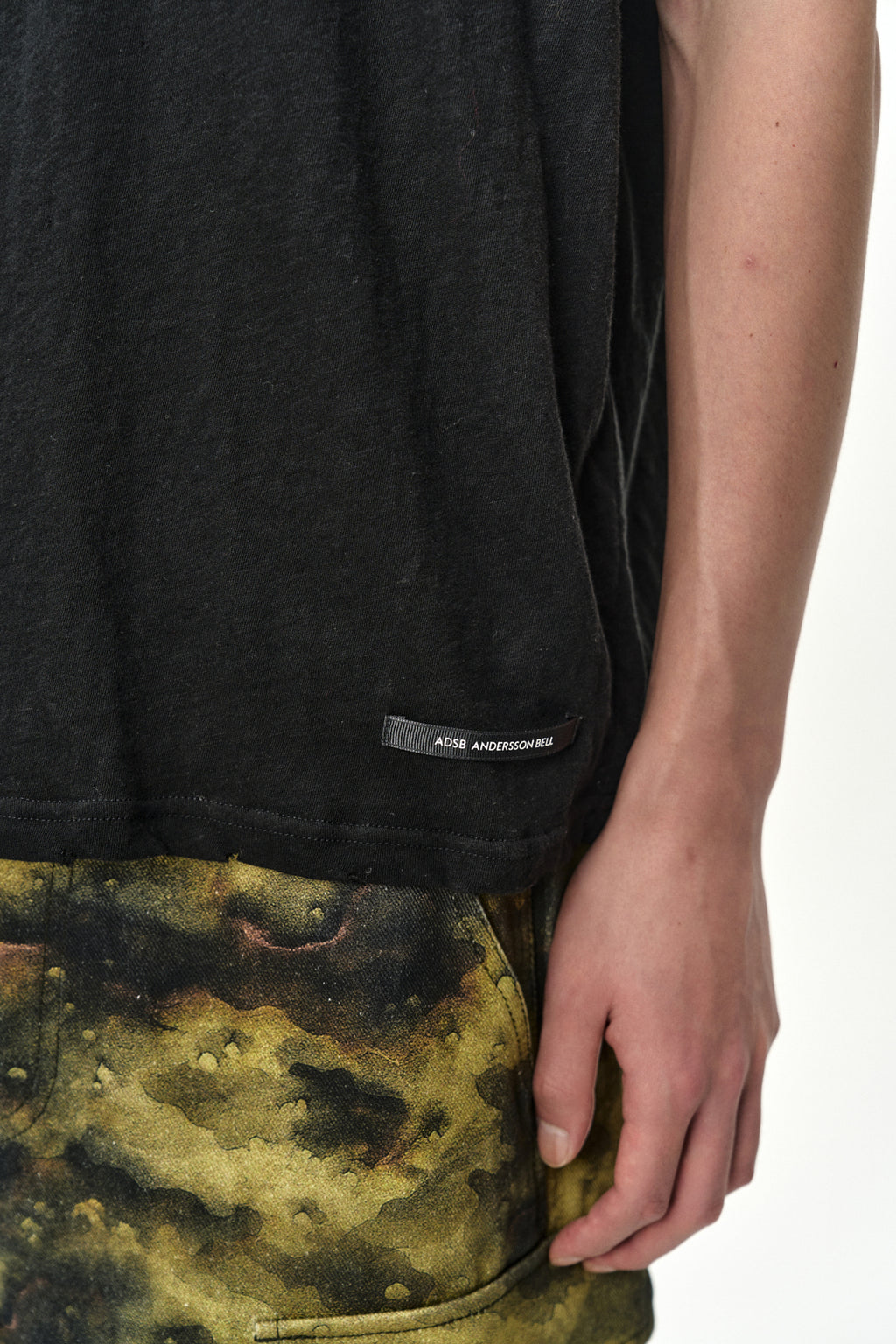 Andersson Bell - Brit Layered Collar T-Shirt (Black) product image 5 | TRAB K-Fashion Australia