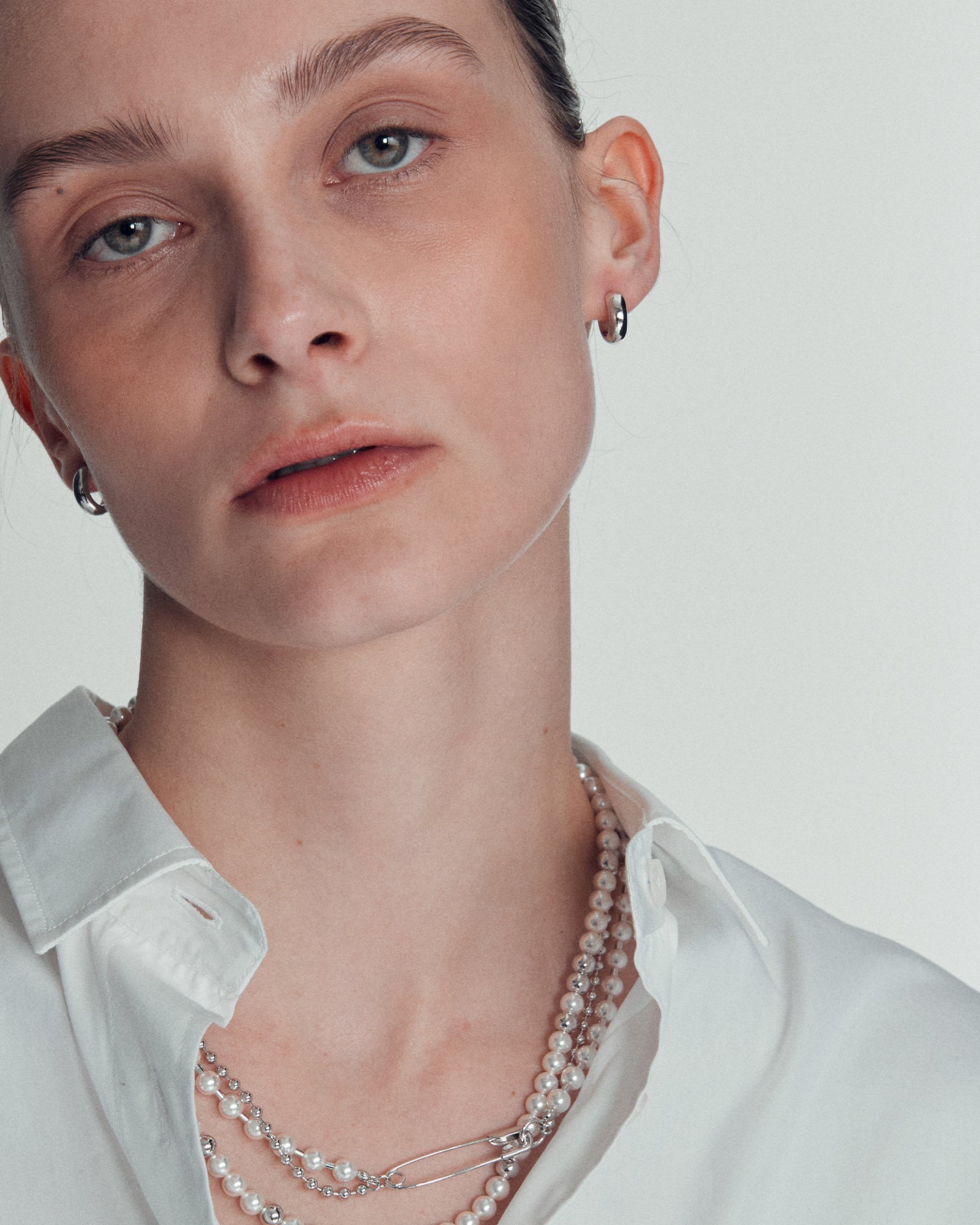 Numbering - Volume One Touch Earrings #7010 product image 1 | TRAB K-Fashion Australia