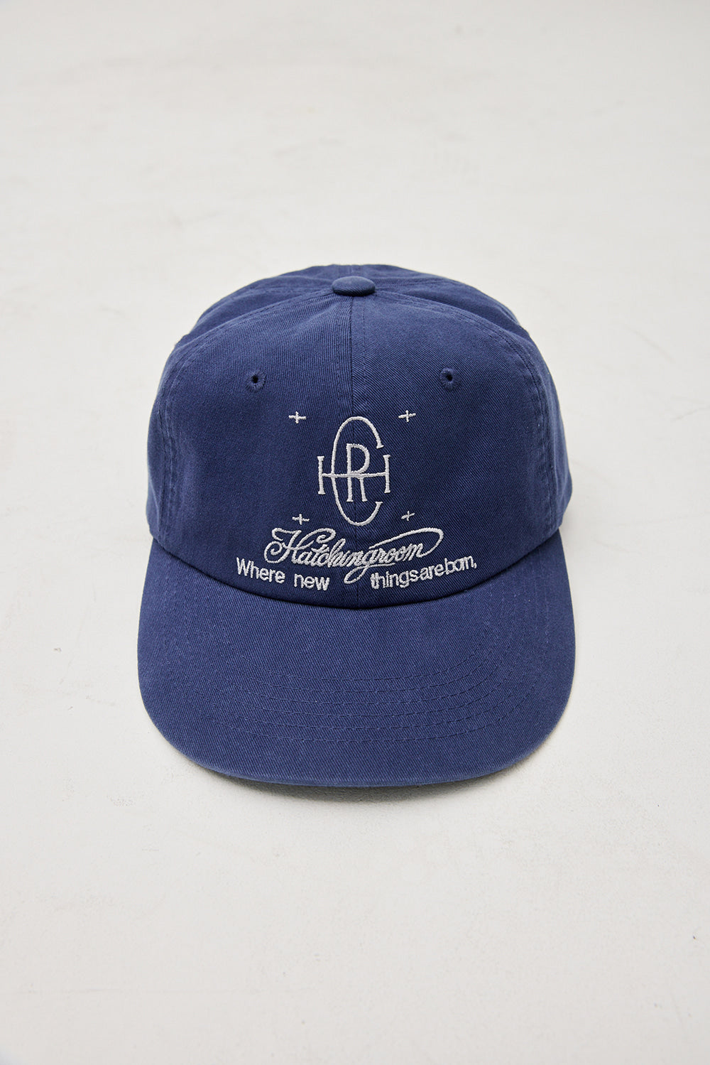 Hatchingroom - Logo Cap Washed French (Blue) product image 3 | TRAB K-Fashion Australia