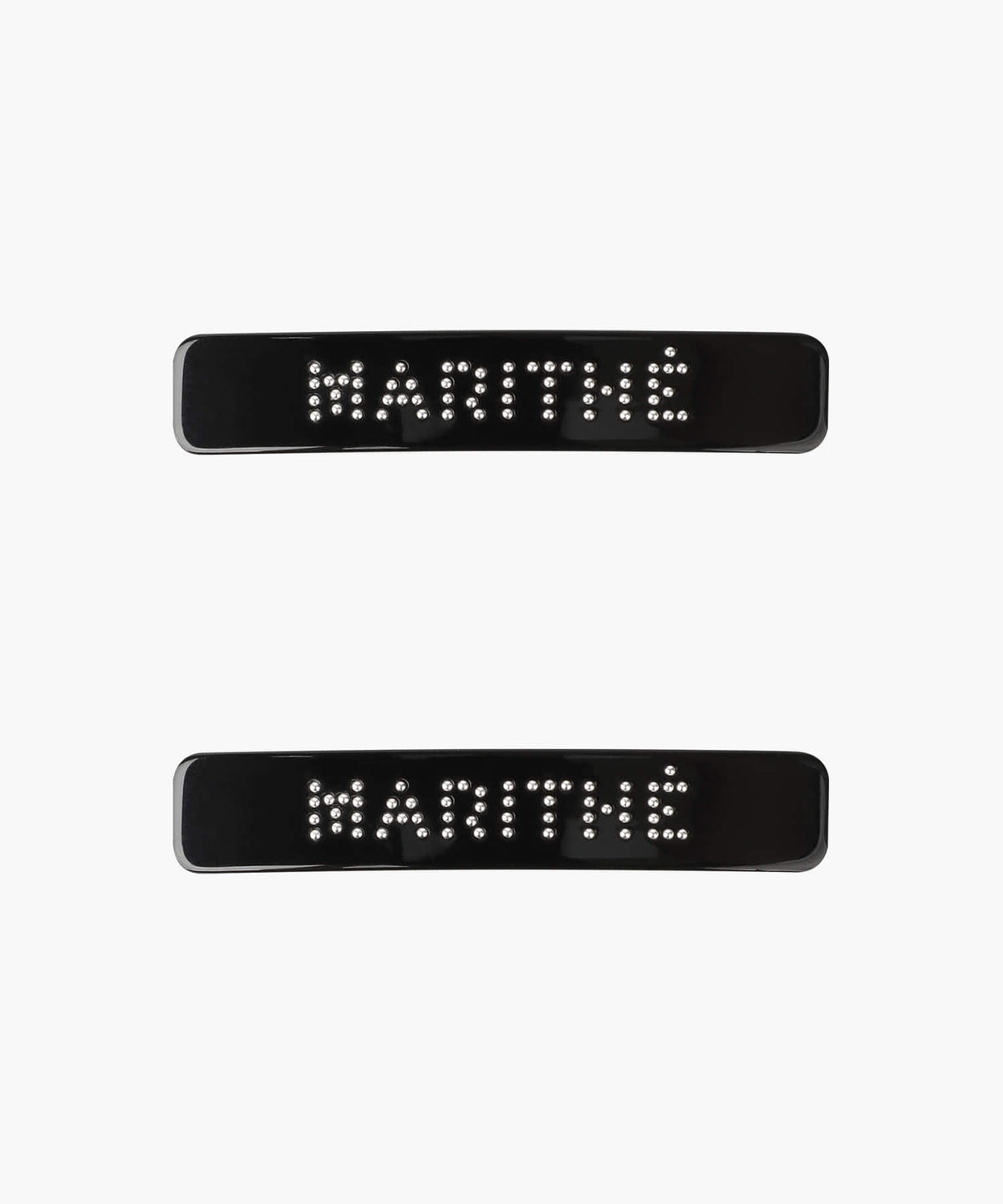 Marithe & Francois Girbaud - Regular Logo Metal Ball Hair Pin 2pack (Black) product image 6 | TRAB K-Fashion Australia