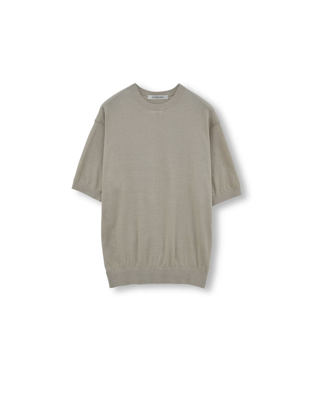Brownyard - Supima Cotton Half Knit (Beige) product image 3 | TRAB K-Fashion Australia