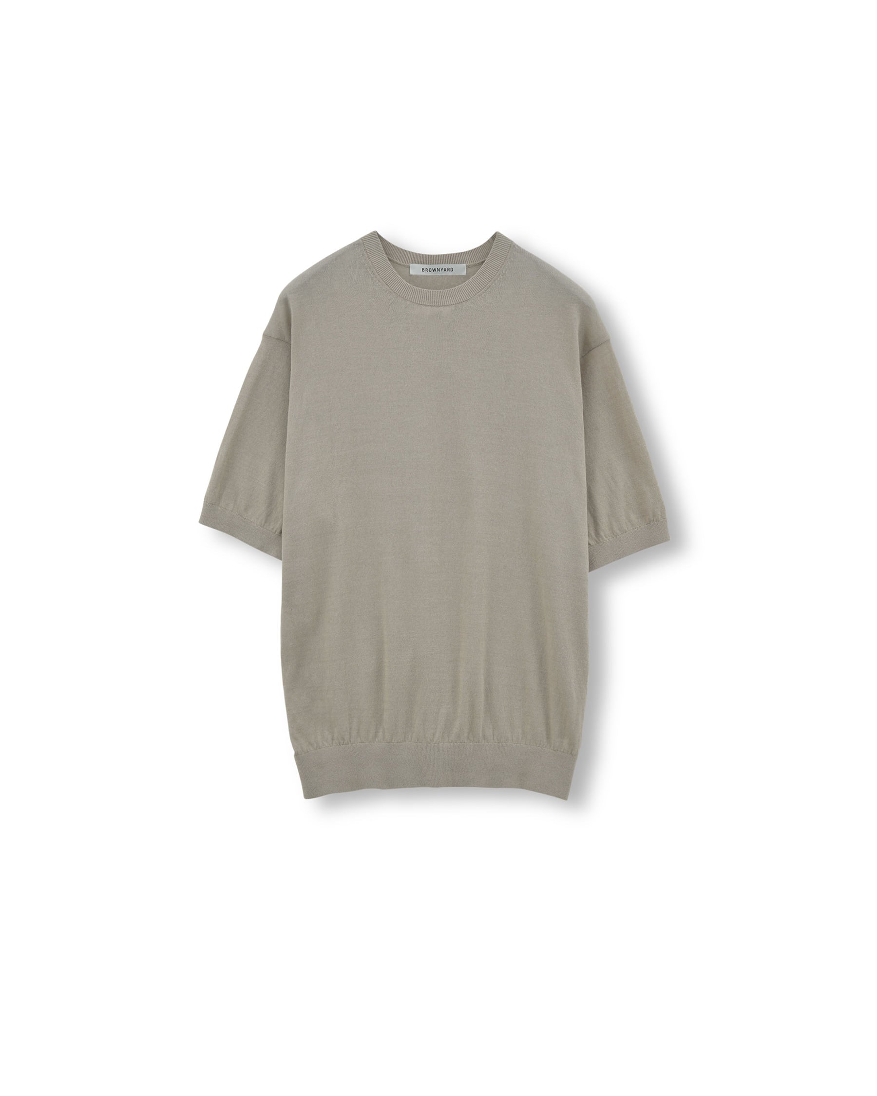 Brownyard - Supima Cotton Half Knit (Beige) product image 3 | TRAB K-Fashion Australia