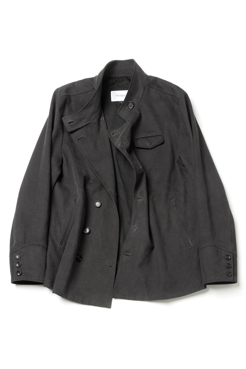 Hatchingroom - Fencing Coat (Charcoal) product image 2 | TRAB K-Fashion Australia