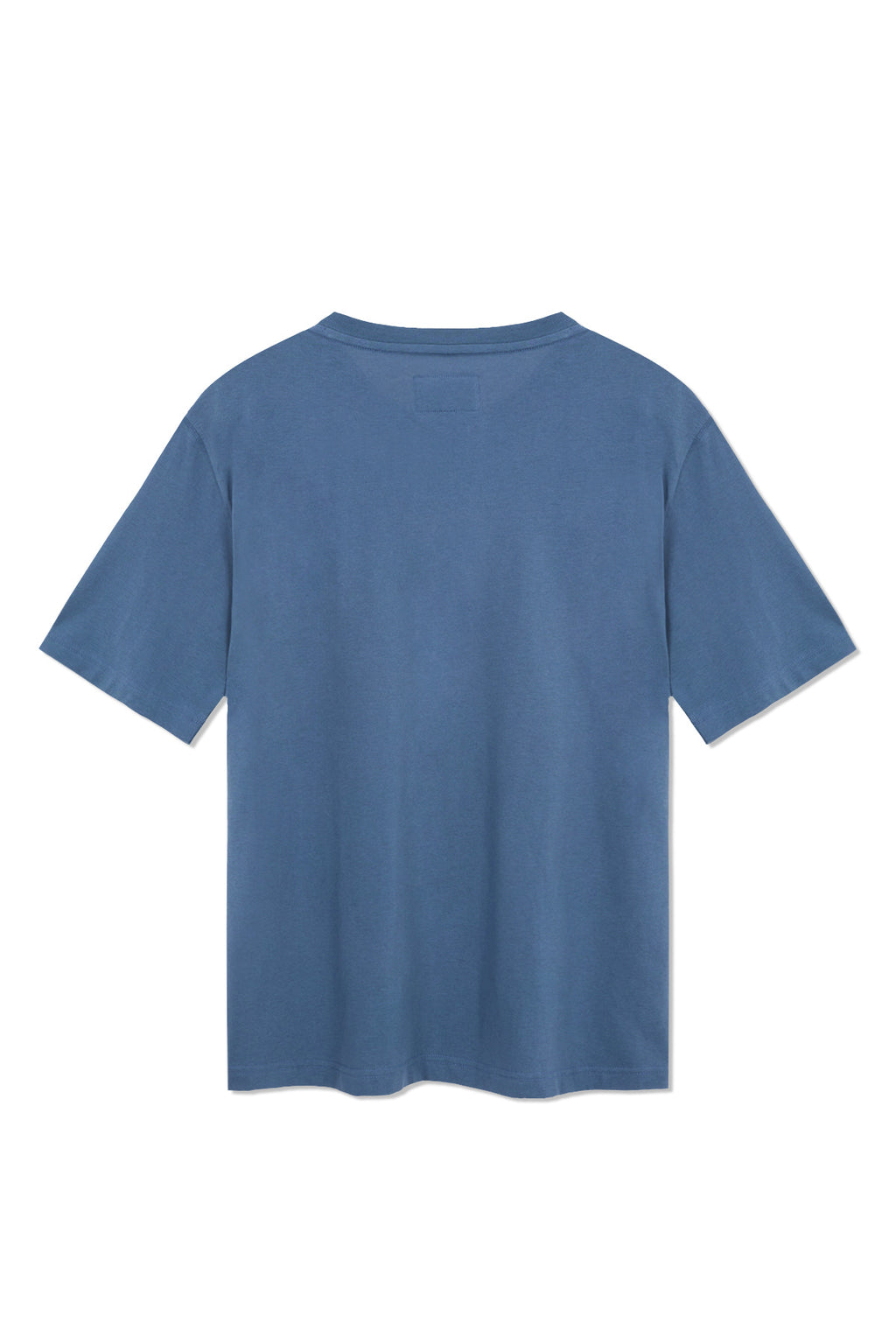 Matin Kim - Wavy Logo Graphic Top (Blue) product image 2 | TRAB K-Fashion Australia