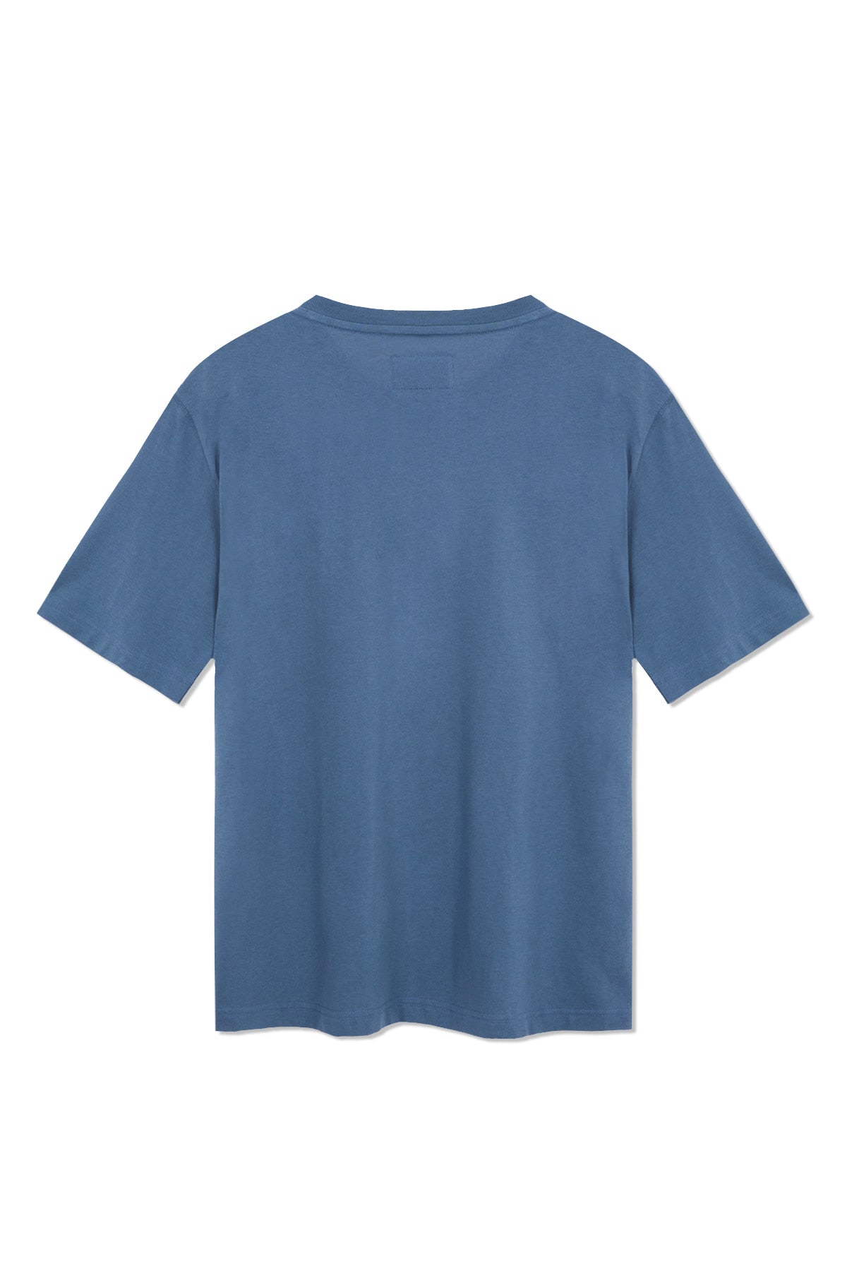 Matin Kim - Wavy Logo Graphic Top (Blue) product image 2 | TRAB K-Fashion Australia