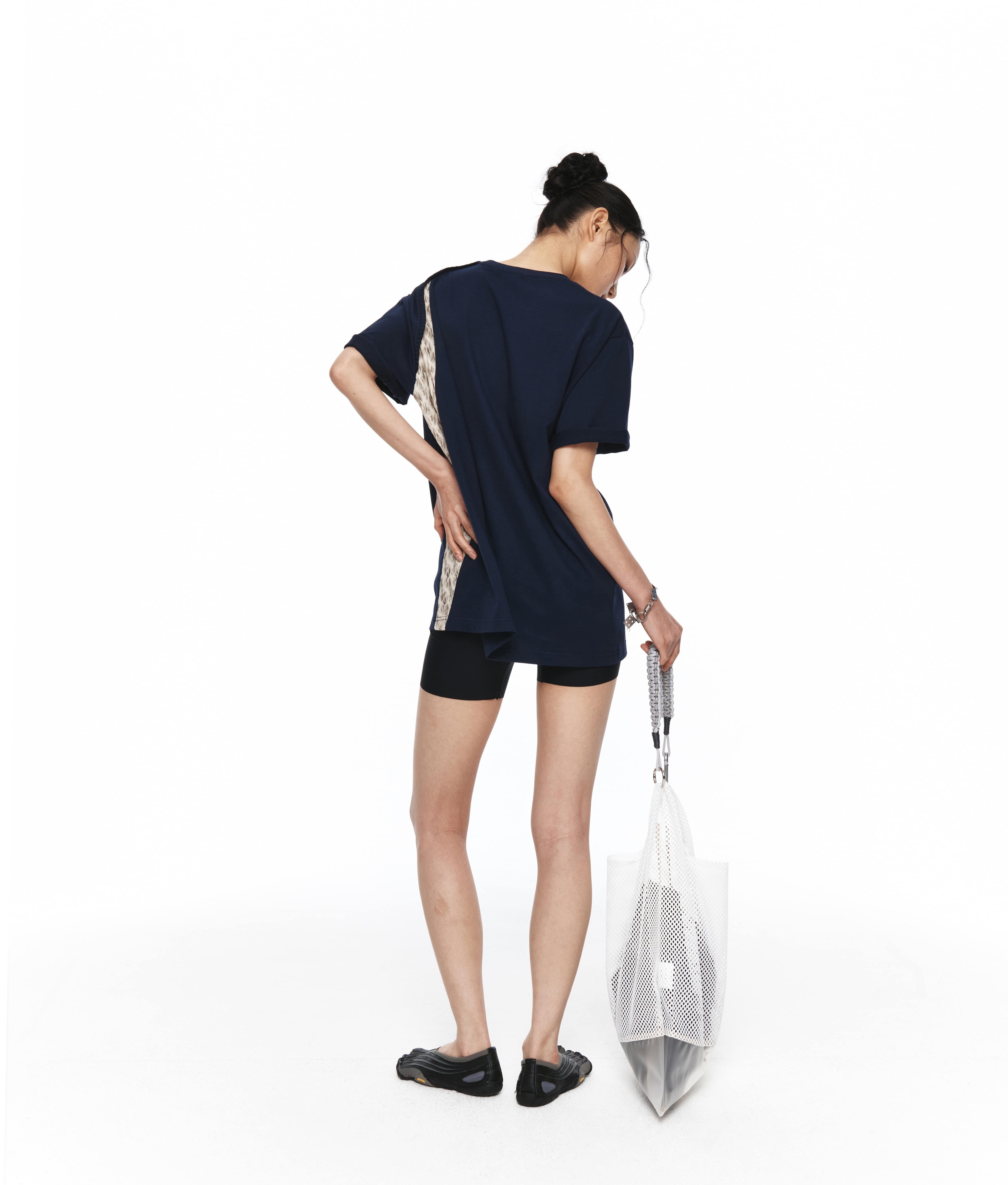 XLIM - Ep.7 01 Synopsis Mesh Bag (Off White) product image 8 | TRAB K-Fashion Australia