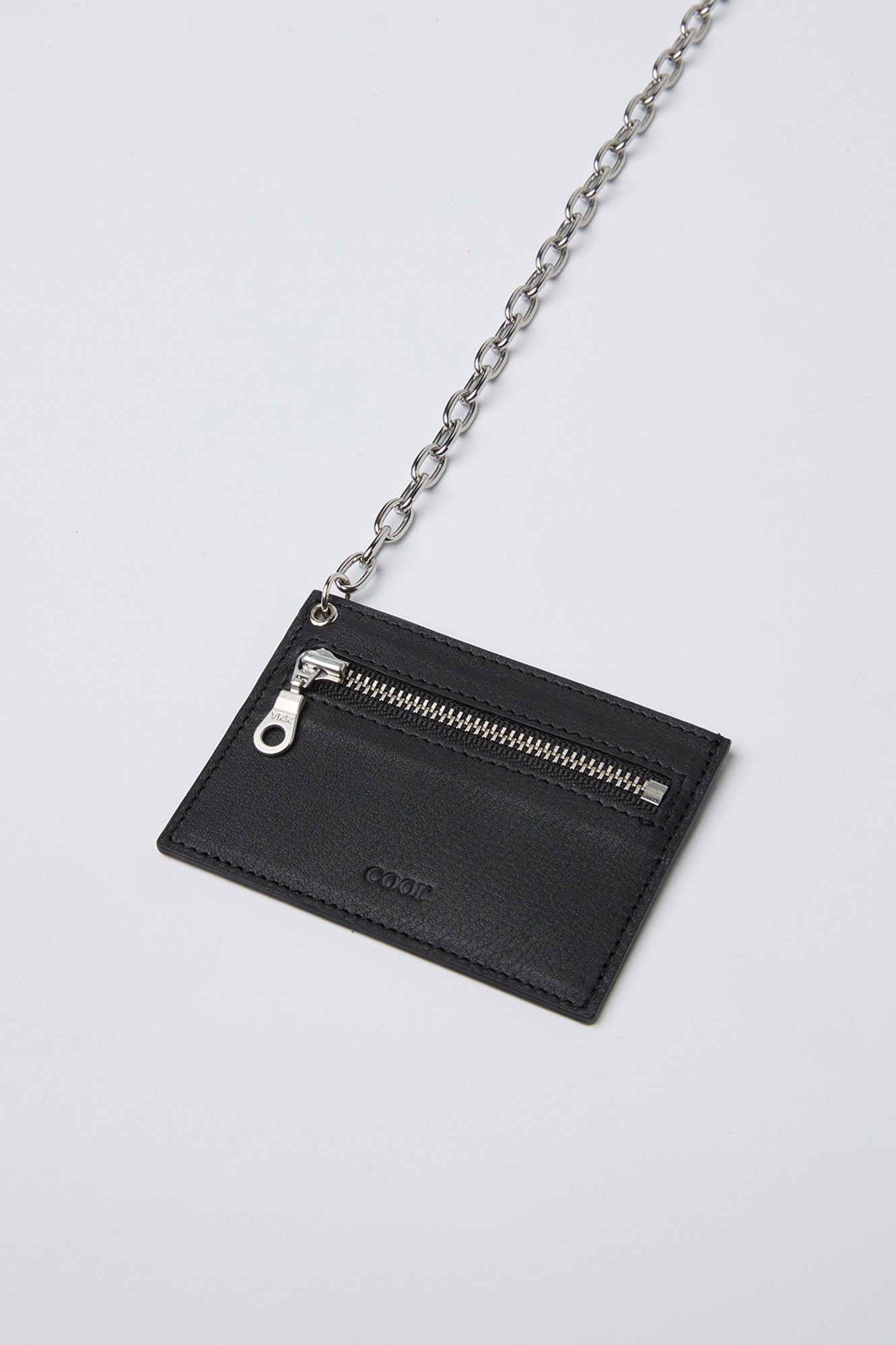 Coor - Chain Zip Card Holder (Black) product image 5 | TRAB K-Fashion Australia