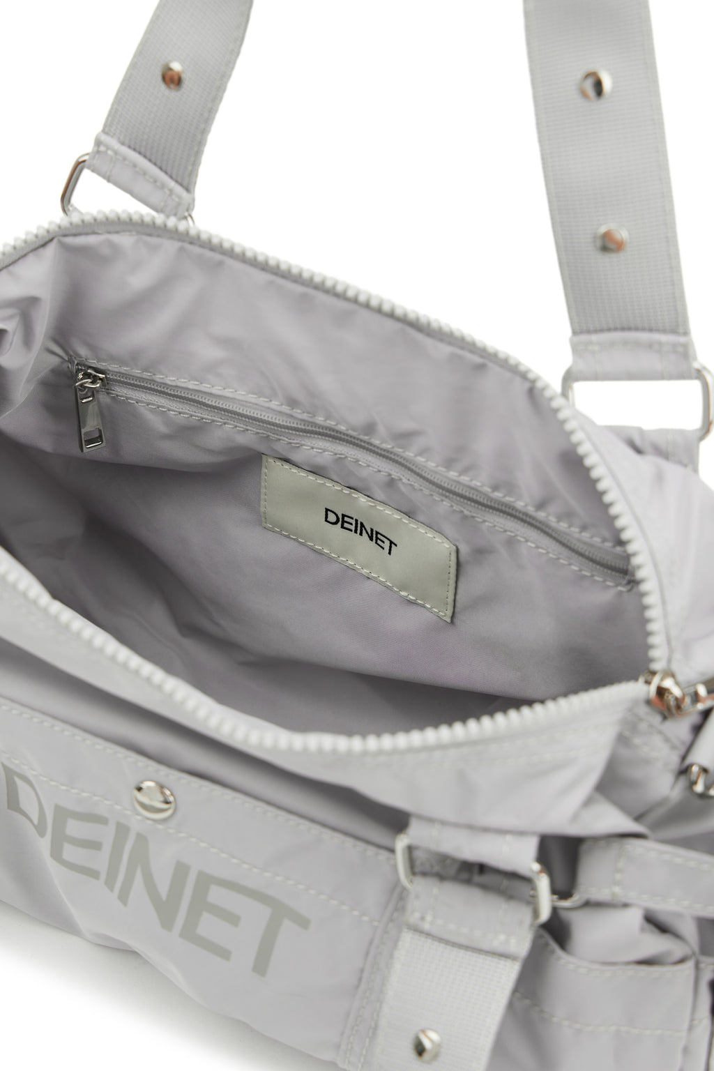 Deinet - Logo Duffle Mini Bag (Grey) product image 9 | TRAB K-Fashion Australia