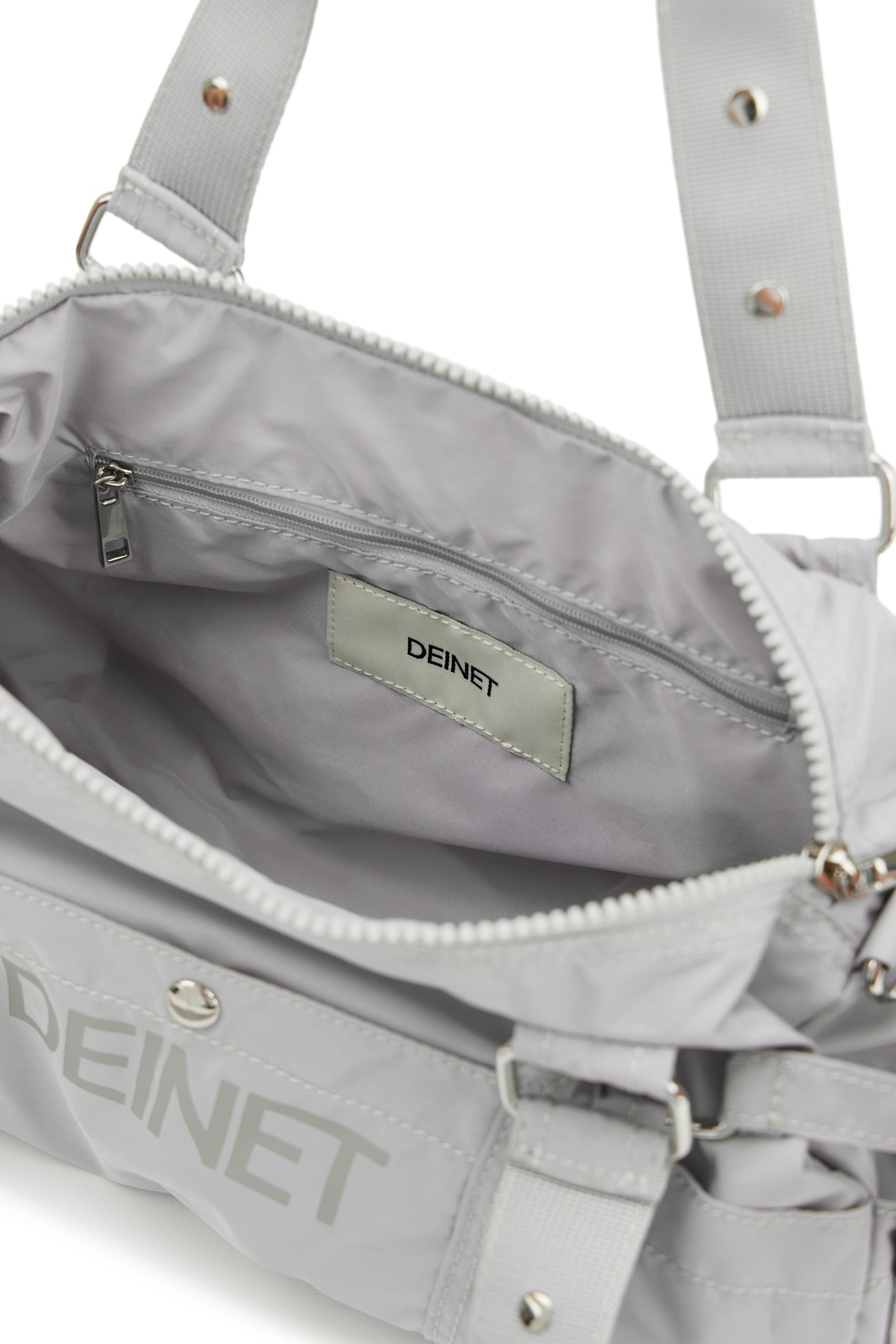 Deinet - Logo Duffle Mini Bag (Grey) product image 9 | TRAB K-Fashion Australia
