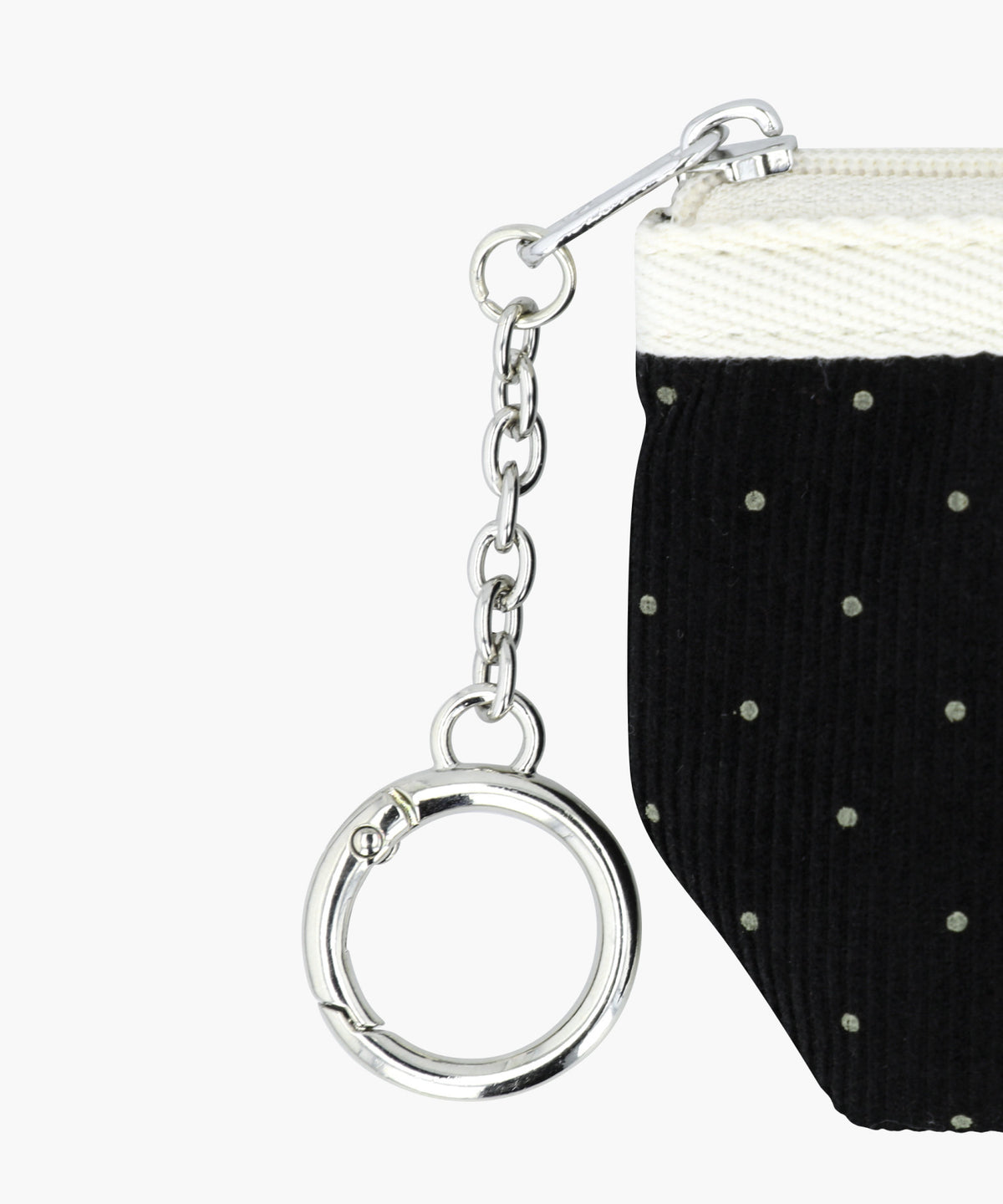 Marithe & Francois Girbaud - Mini Corduroy Pouch Keyring (Black) product image 4 | TRAB K-Fashion Australia