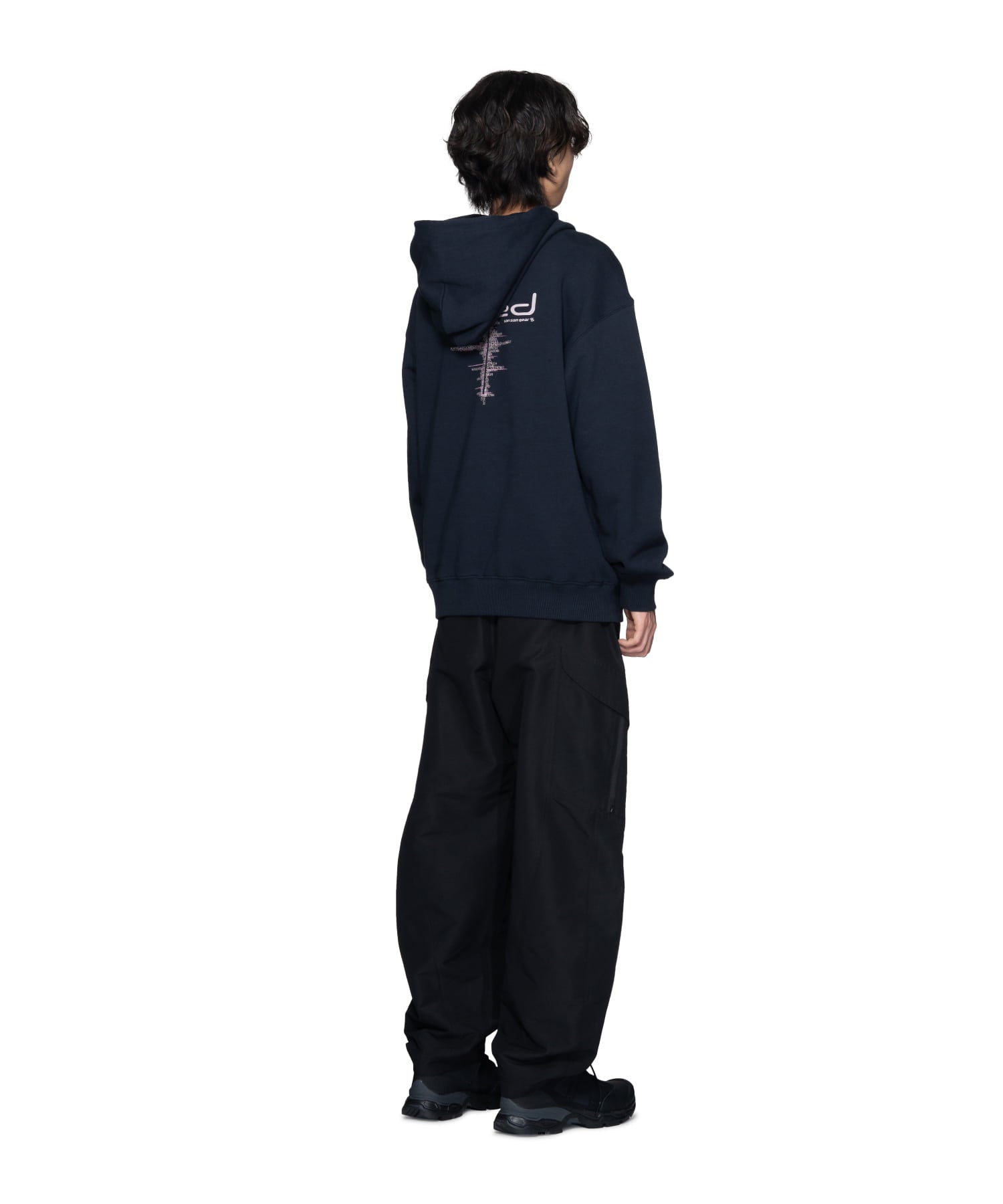 San San Gear - Biped Hoodie (Navy) product image 3 | TRAB K-Fashion Australia