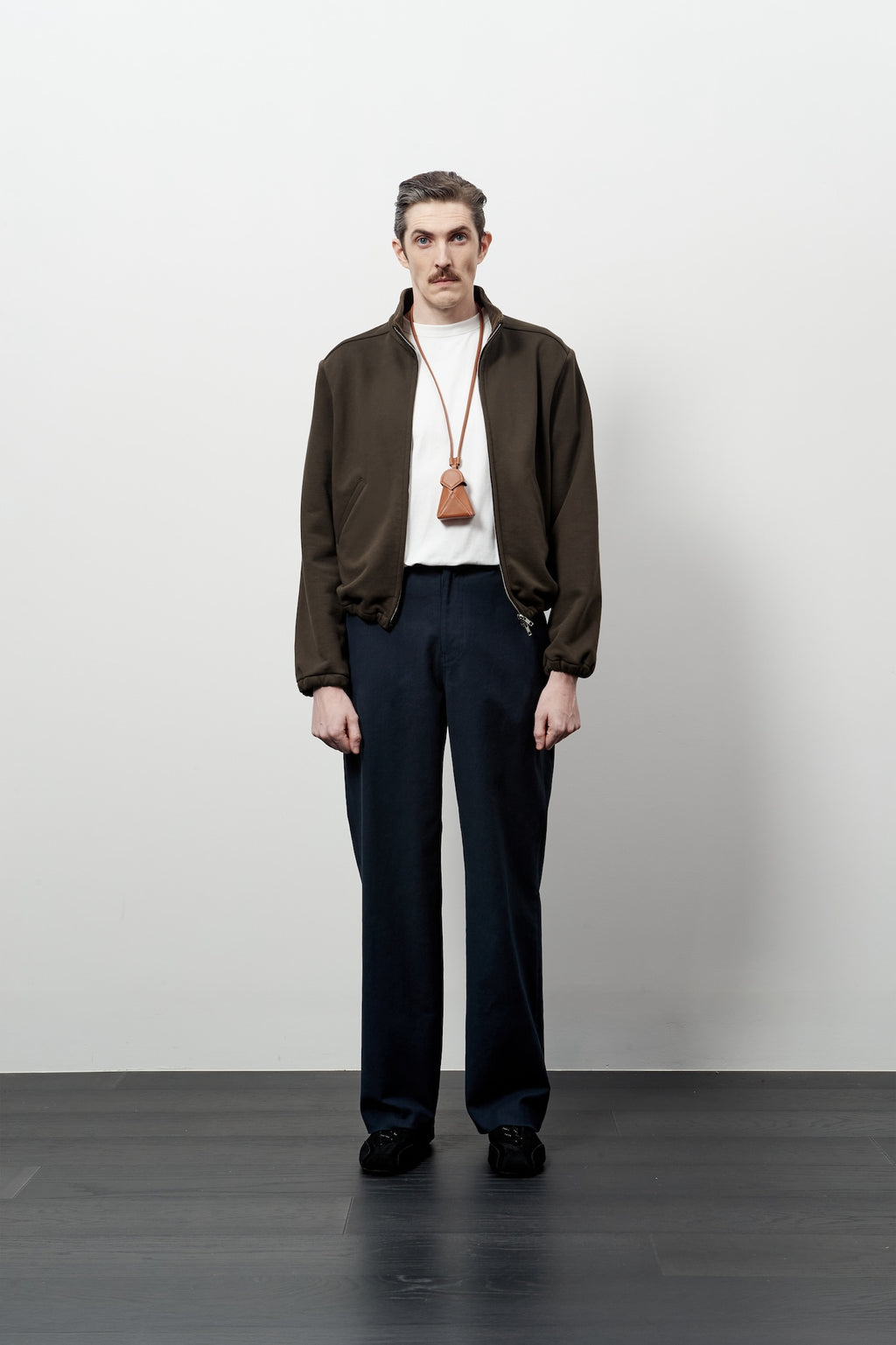 Stu - French Terry Jacket (Brown) product image 1 | TRAB K-Fashion Australia