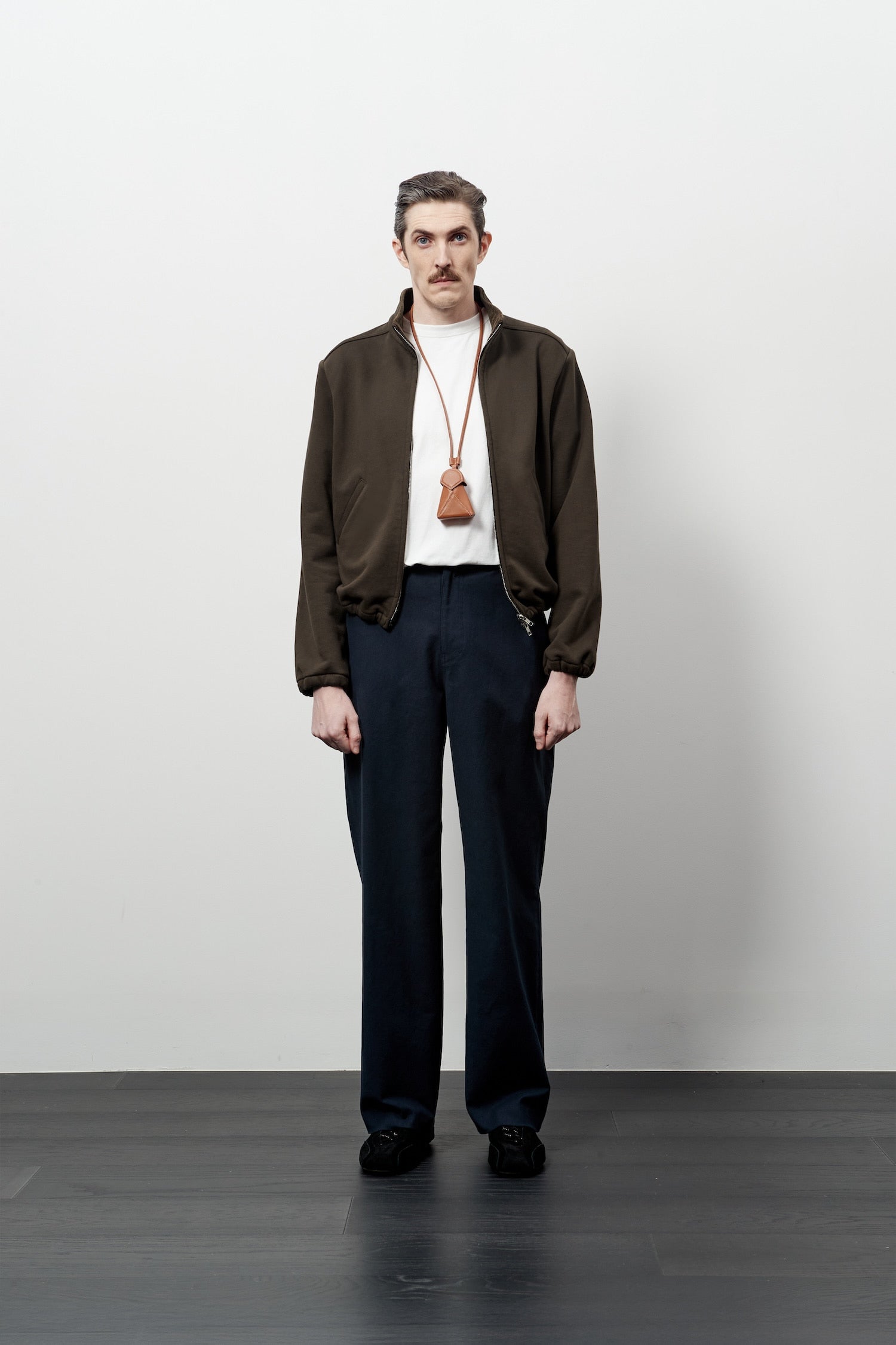 Stu - French Terry Jacket (Brown) product image 1 | TRAB K-Fashion Australia