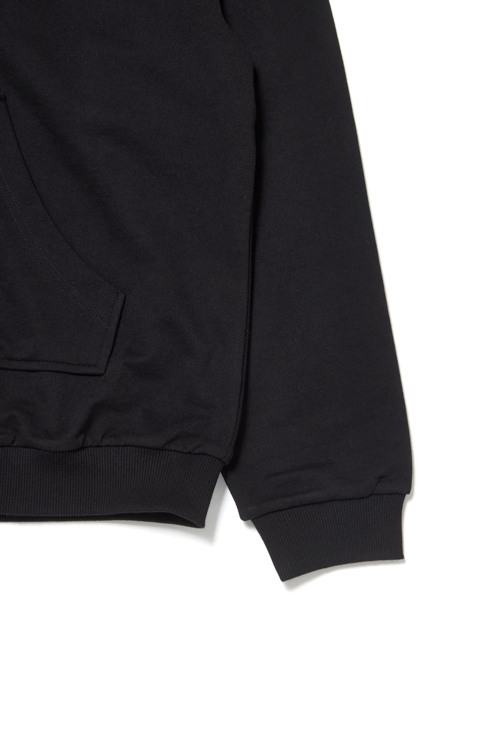 Hatchingroom - Reversible Faux Fur Hoodie (Black/Camo Khaki) product image 4 | TRAB K-Fashion Australia