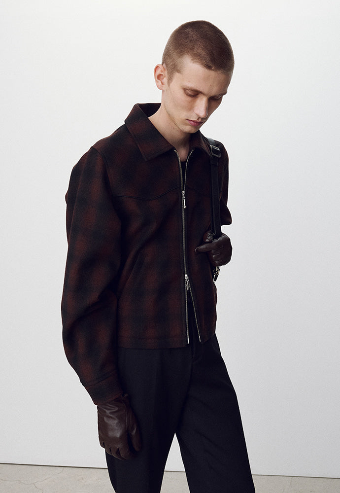 Tonywack - Ombré Wool Western Jacket (Brown/Black) product image 5 | TRAB K-Fashion Australia