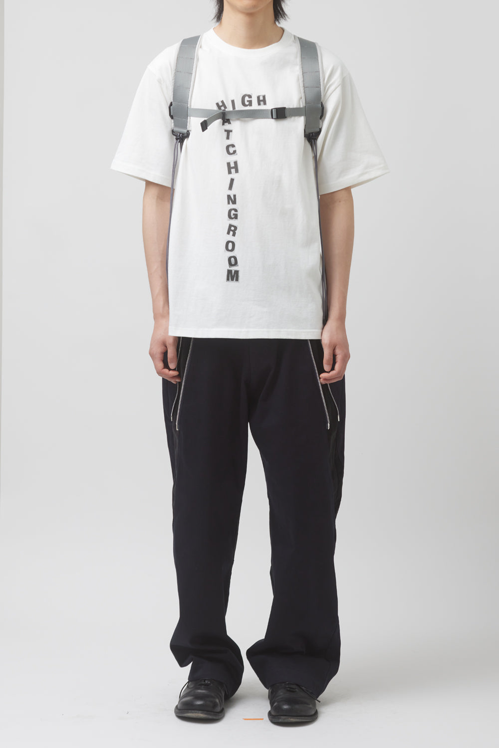 Hatchingroom - String Backpack Nylon Light (Grey) product image 8 | TRAB K-Fashion Australia