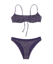 Coyseio - Multi Floral Bikini (Purple) product image 1 | TRAB K-Fashion Australia
