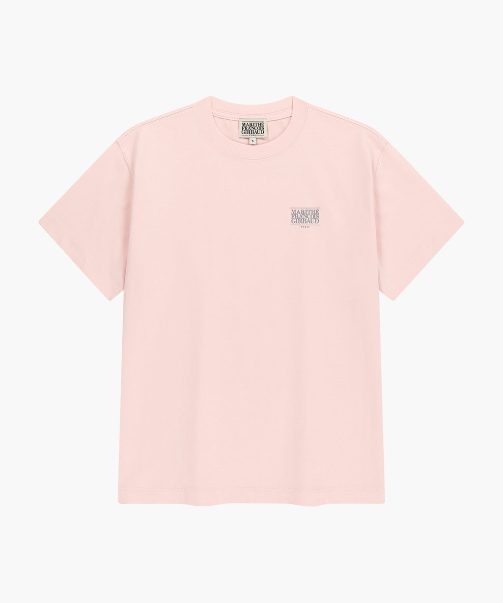 Marithe & Francois Girbaud - Aerocool Small Classic Logo Tee (Pink) product image 6 | TRAB K-Fashion Australia