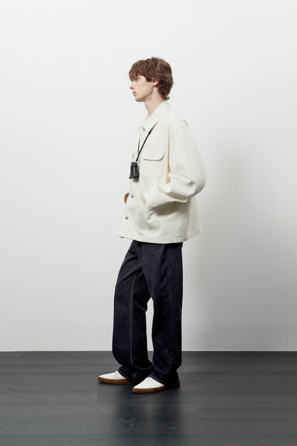 Stu - Printing Work Jacket (Cream) product image 8 | TRAB K-Fashion Australia