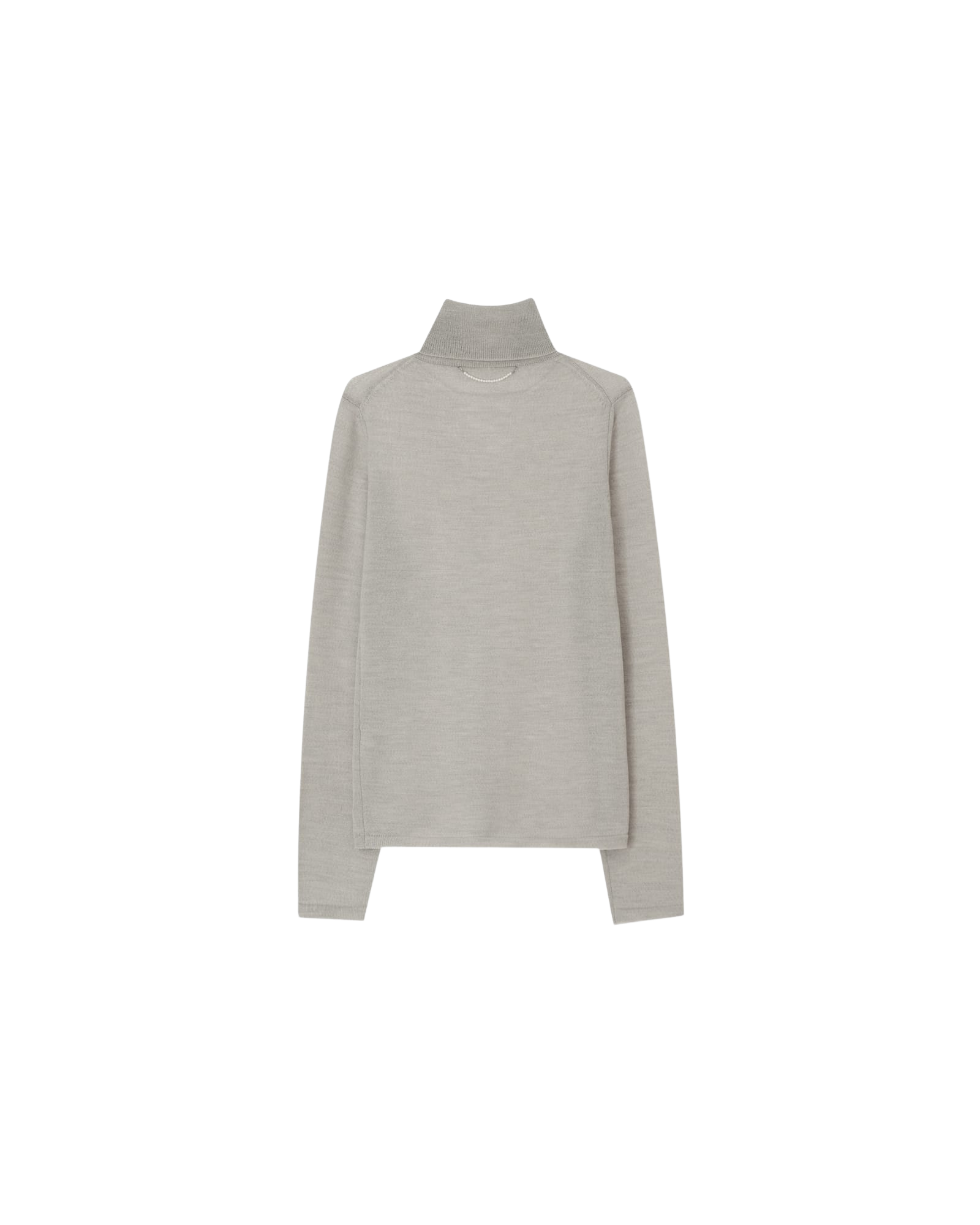 Kimhe Kim - Turtle Neck Sweater (Light Melange Grey) product image 5 | TRAB K-Fashion Australia