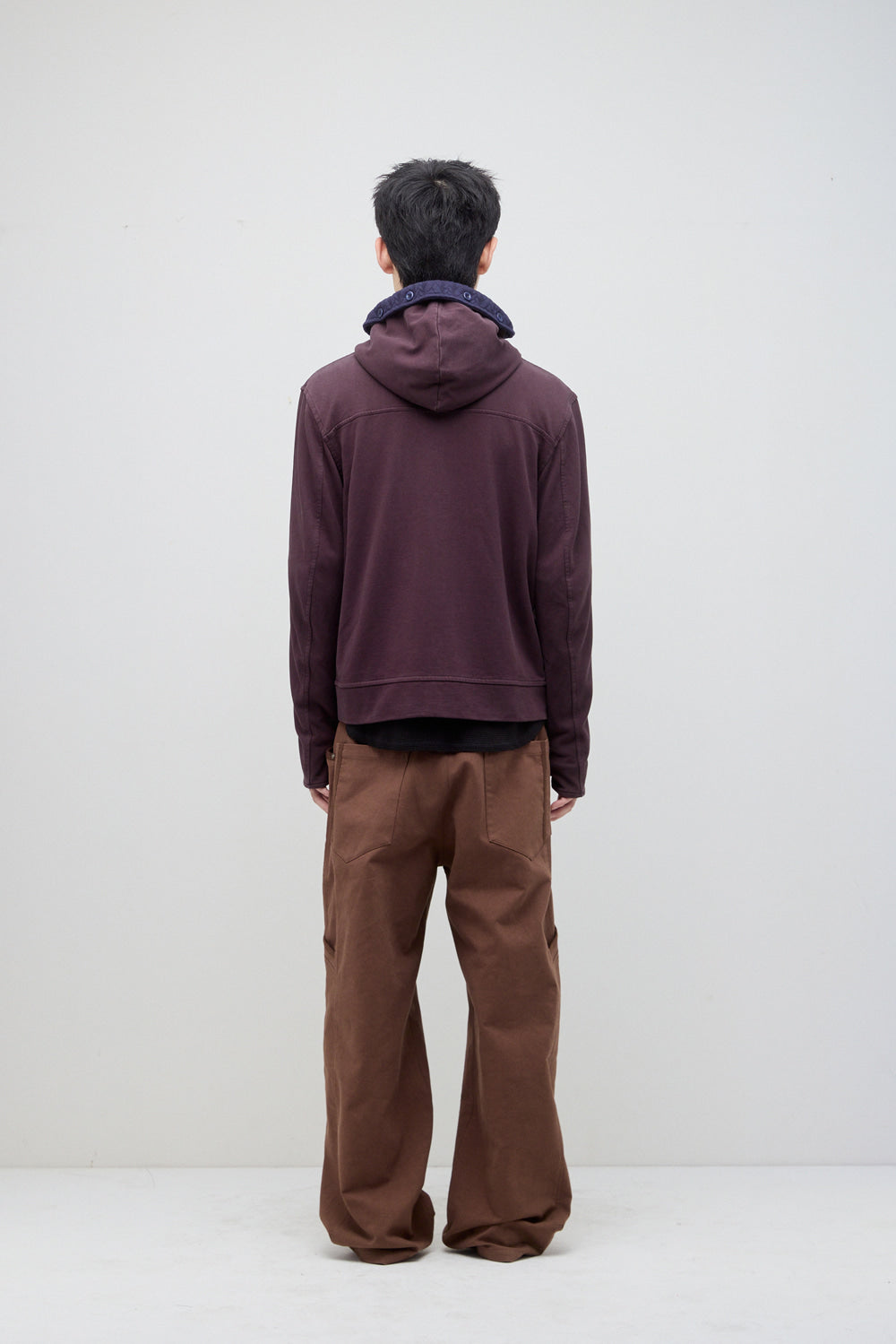 Hatchingroom - Twist Hoodie (Dark Purple) product image 5 | TRAB K-Fashion Australia