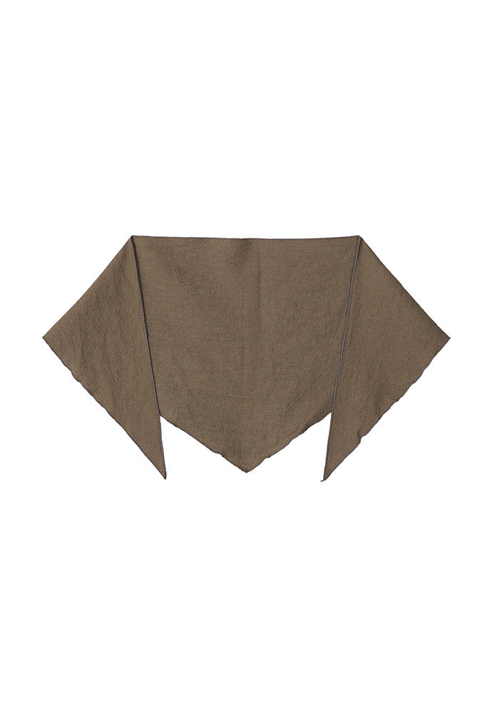 Art if acts - Linen Scarf (Olive) product image 6 | TRAB K-Fashion Australia