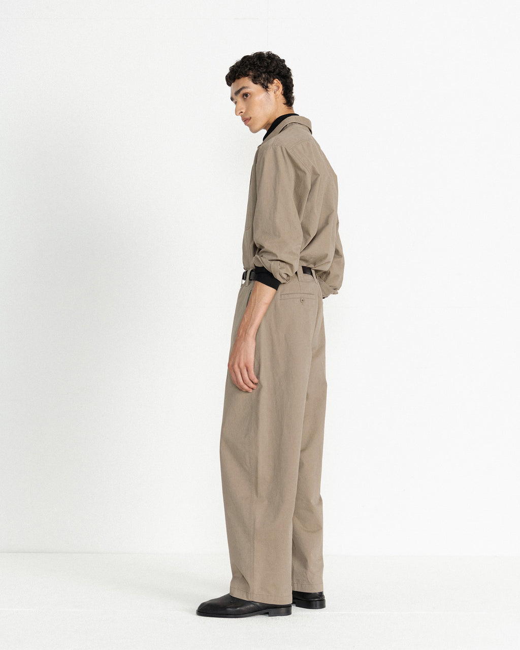 Brownyard - Washed Work Pants (Dark Beige) product image 2 | TRAB K-Fashion Australia