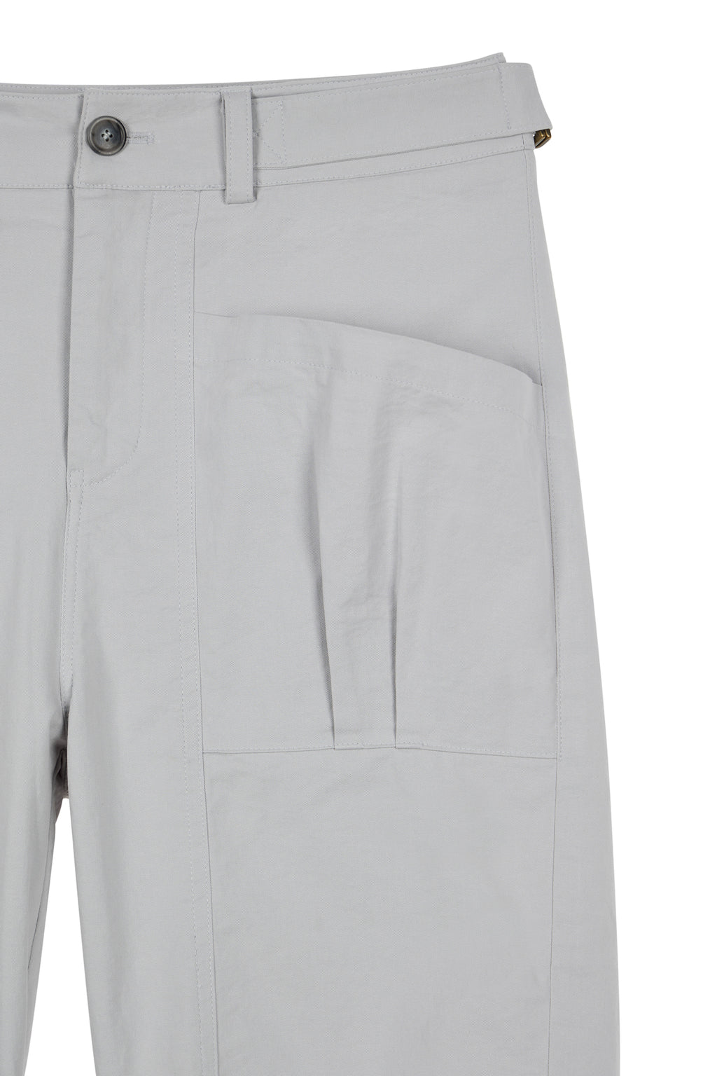 Deinet - Two Buckle Half Pants (Light Grey) product image 15 | TRAB K-Fashion Australia