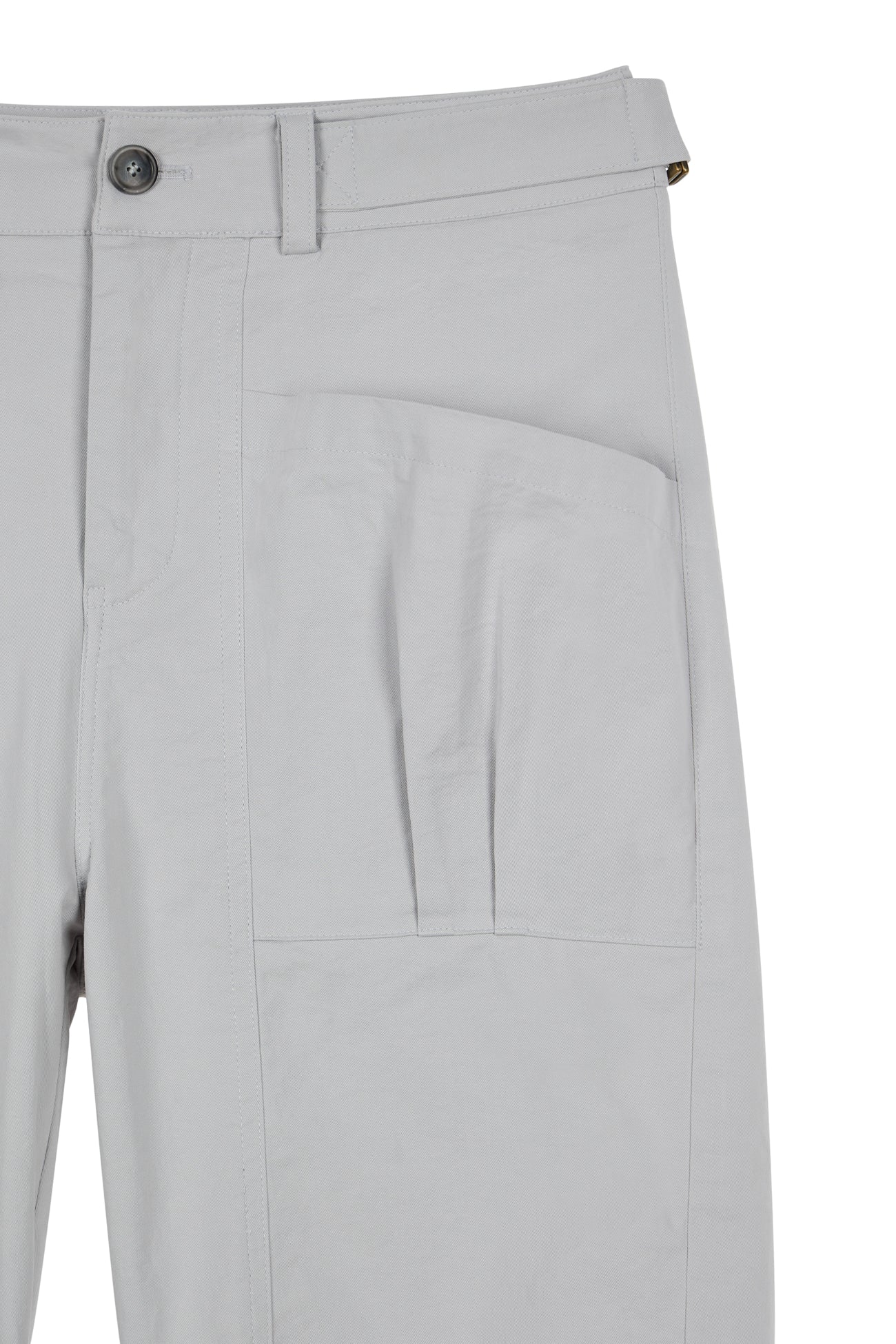 Deinet - Two Buckle Half Pants (Light Grey) product image 15 | TRAB K-Fashion Australia