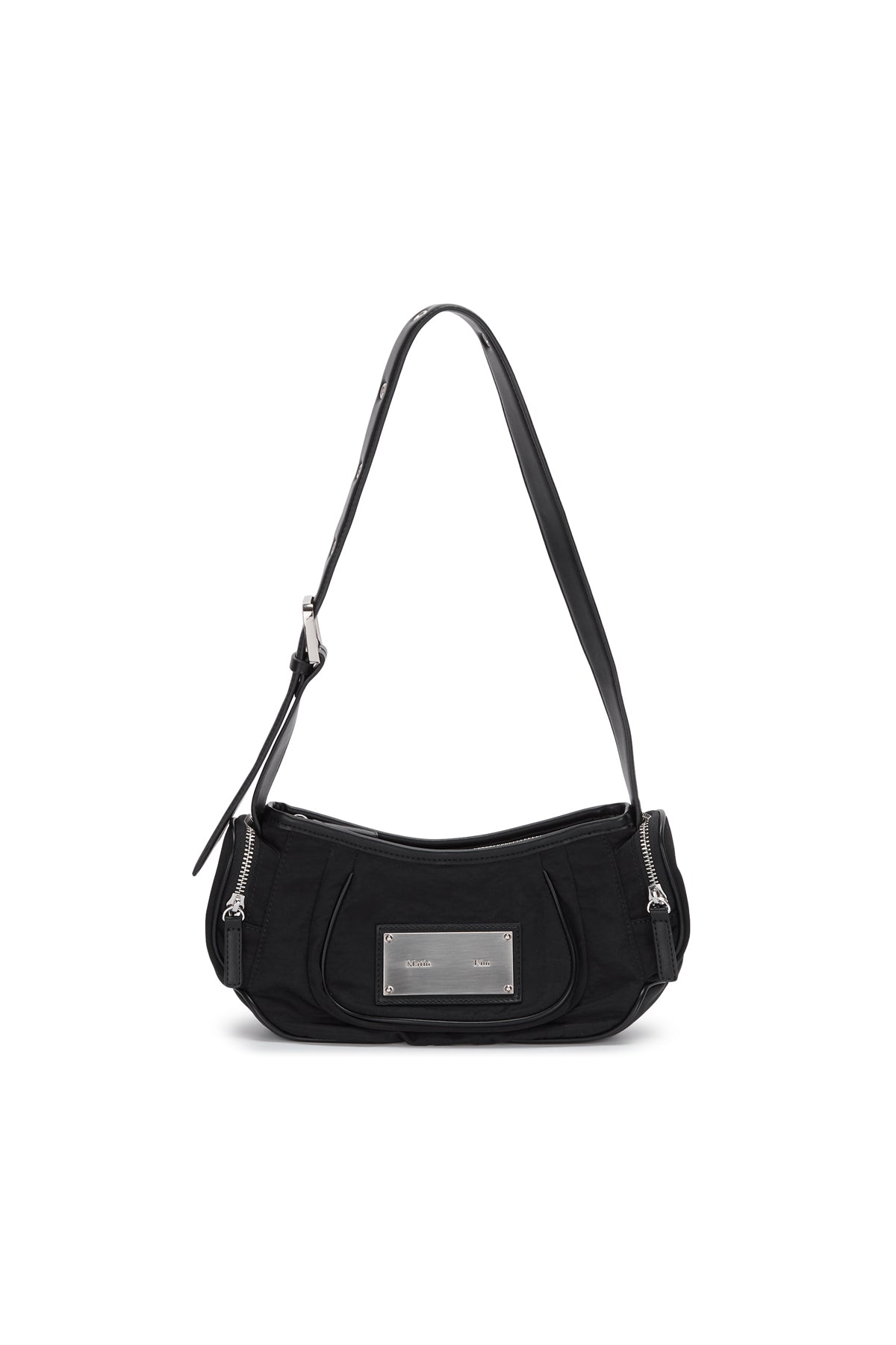 Matin Kim - Madeleine Round Bag (Black) product image 1 | TRAB K-Fashion Australia