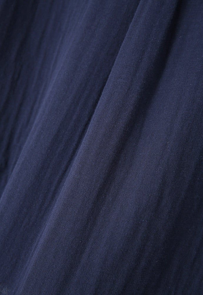 Art if acts - Washed Gauze Shirt (Navy) product image 13 | TRAB K-Fashion Australia