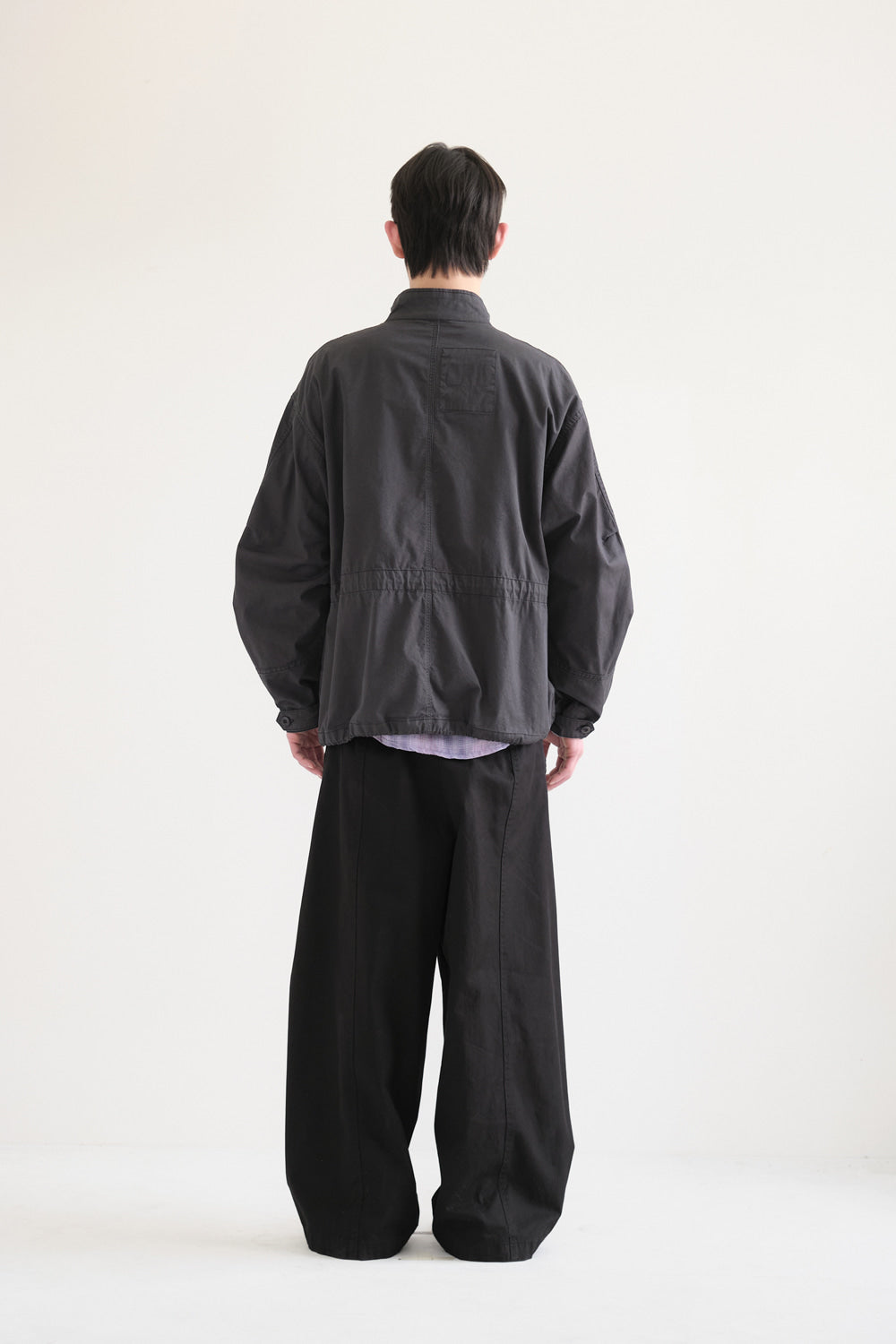 Hatchingroom - Short Mods Parka (Purple Black) product image 11 | TRAB K-Fashion Australia