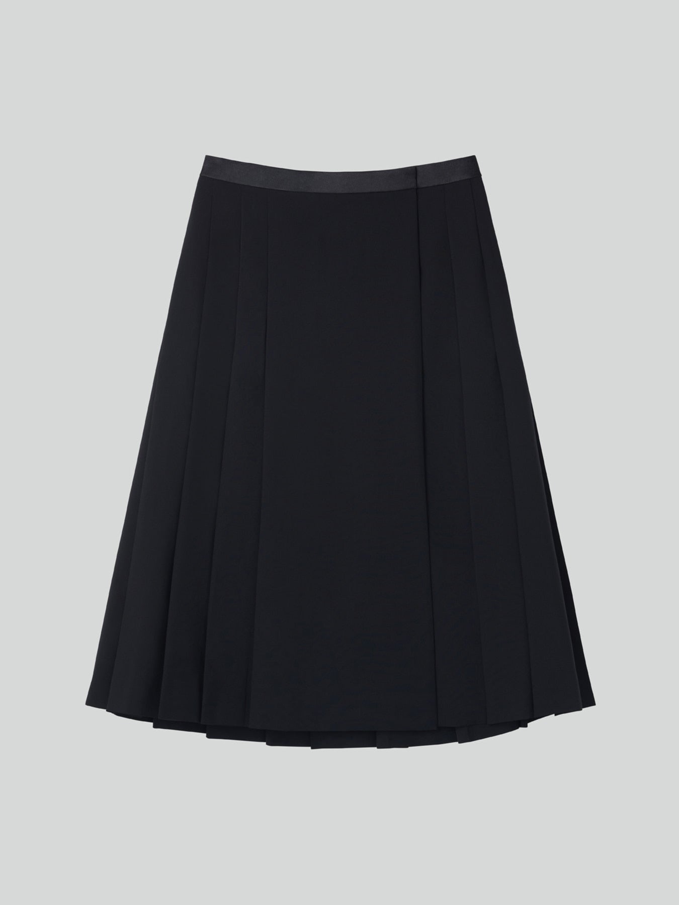 Recto - Pleated Wrap Skirt (Black) product image 10 | TRAB K-Fashion Australia