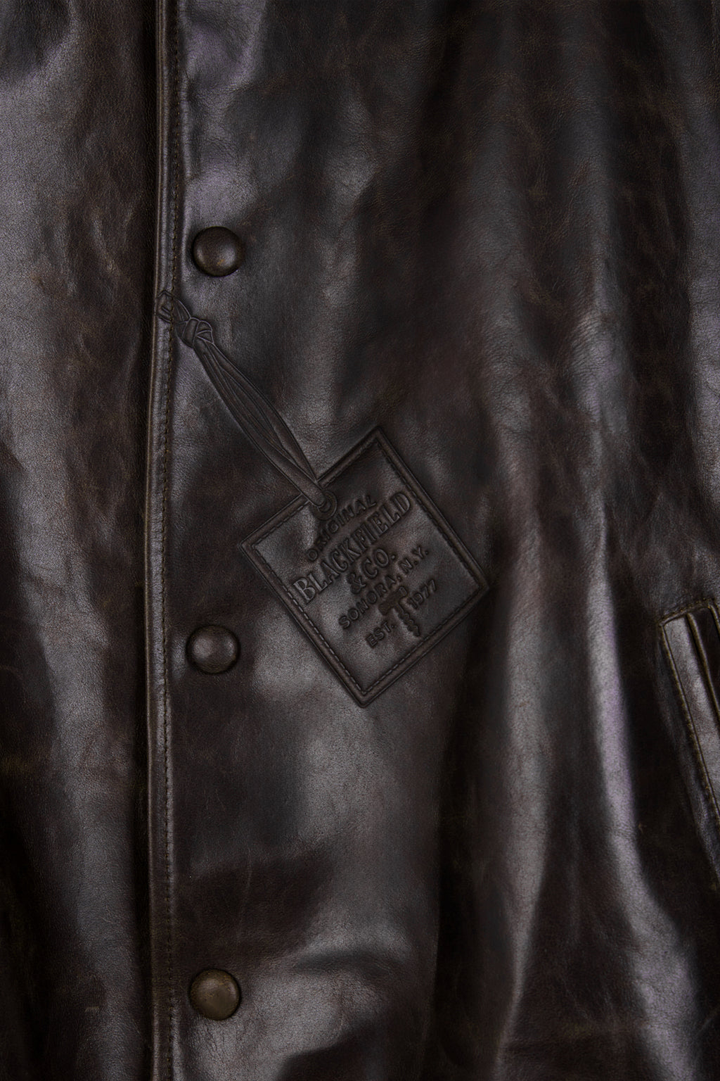 Stu - Stamped Lamb Skin Leather Jacket (Brown) product image 19 | TRAB K-Fashion Australia