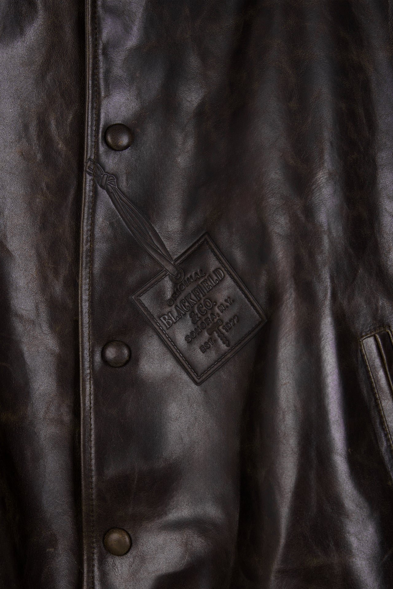 Stu - Stamped Lamb Skin Leather Jacket (Brown) product image 19 | TRAB K-Fashion Australia