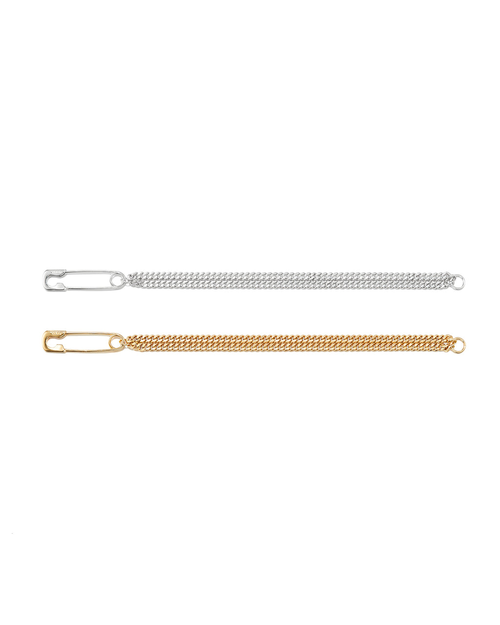 Numbering - Safety Pin Layered Chain Bracelet #5943 product image 3 | TRAB K-Fashion Australia