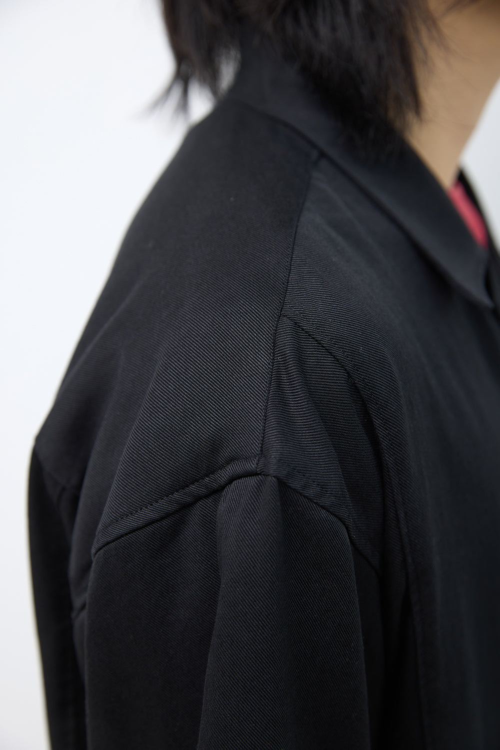 Hatchingroom - Camp Collar Shirt Tencel (Black) product image 10 | TRAB K-Fashion Australia