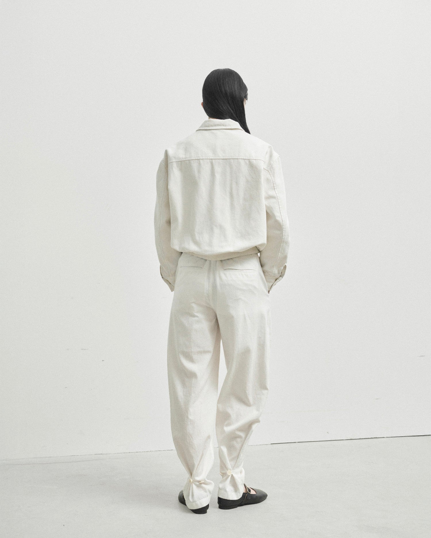Brownyard - Washed Blouson (Ivory) product image 3 | TRAB K-Fashion Australia