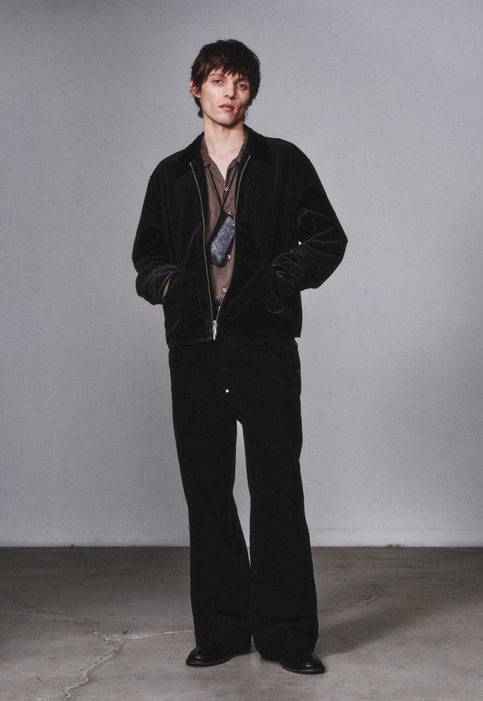 Art if acts - Velvet Sports Jacket (Faded Black) product image 6 | TRAB K-Fashion Australia