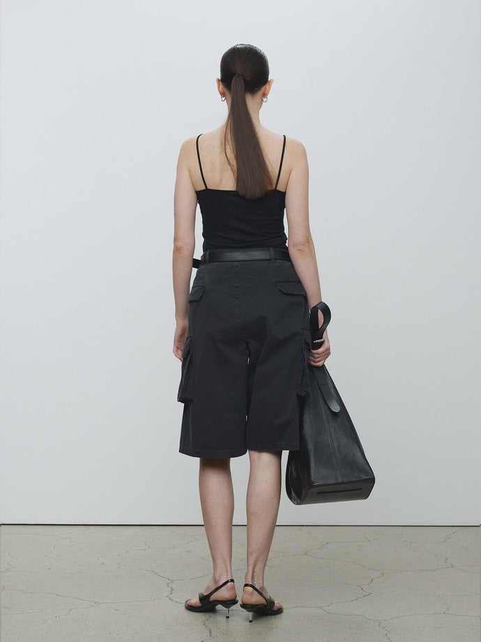 Tonywack - Cotton Lyocell Tank Top (Black) product image 3 | TRAB K-Fashion Australia