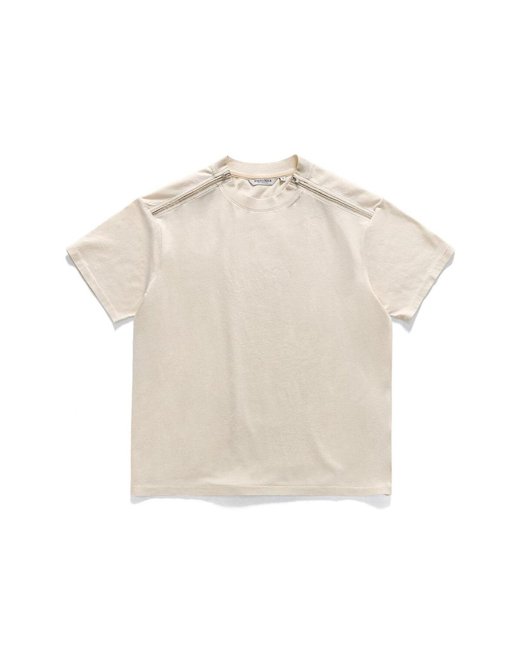 Eastlogue - Army Double Zip T-shirts (Ivory) product image 6 | TRAB K-Fashion Australia