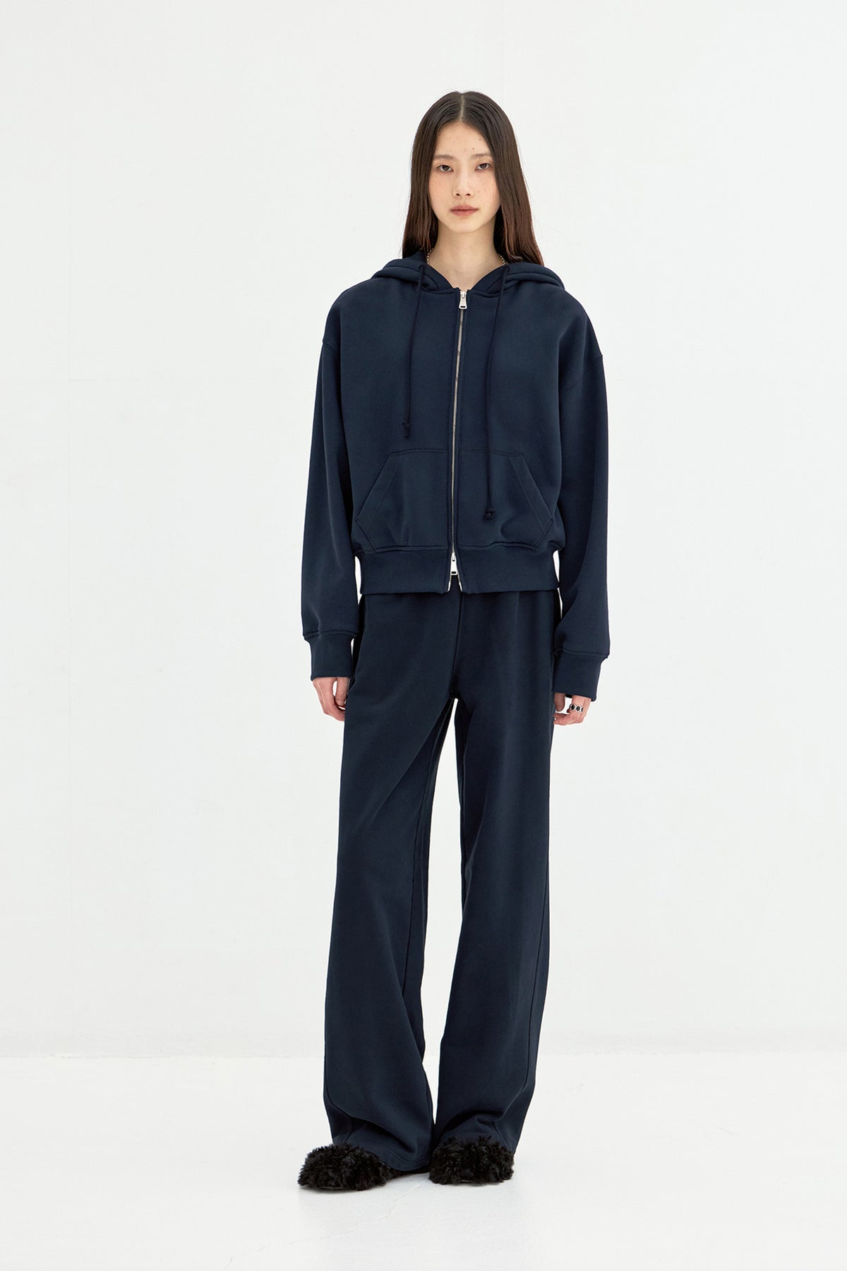 Coor - Over Dyeing Sweat Pants (Navy) product image 2 | TRAB K-Fashion Australia