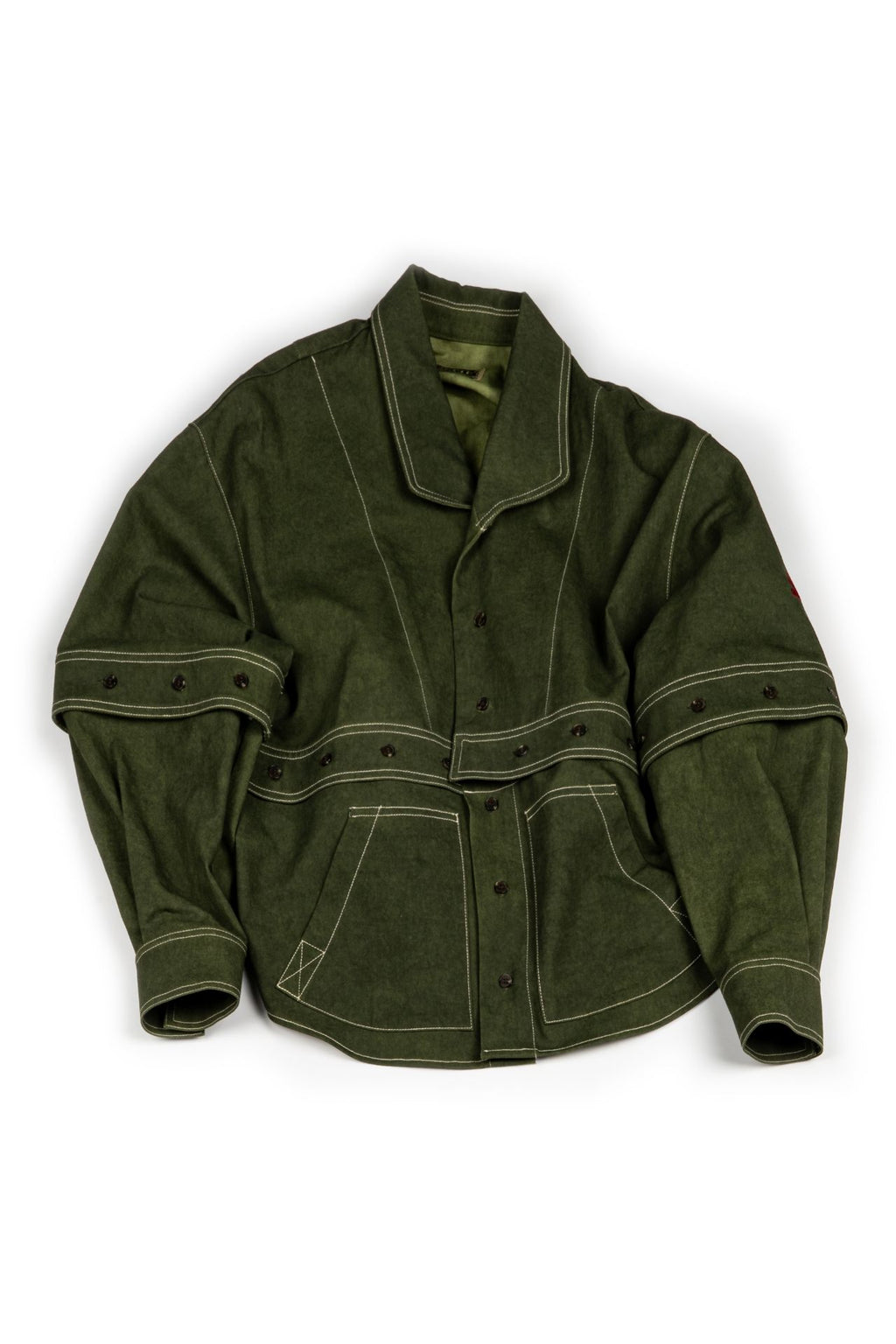 Ioedle - Assembled Jacket That Sparks Imagination (Green) product image 1 | TRAB K-Fashion Australia