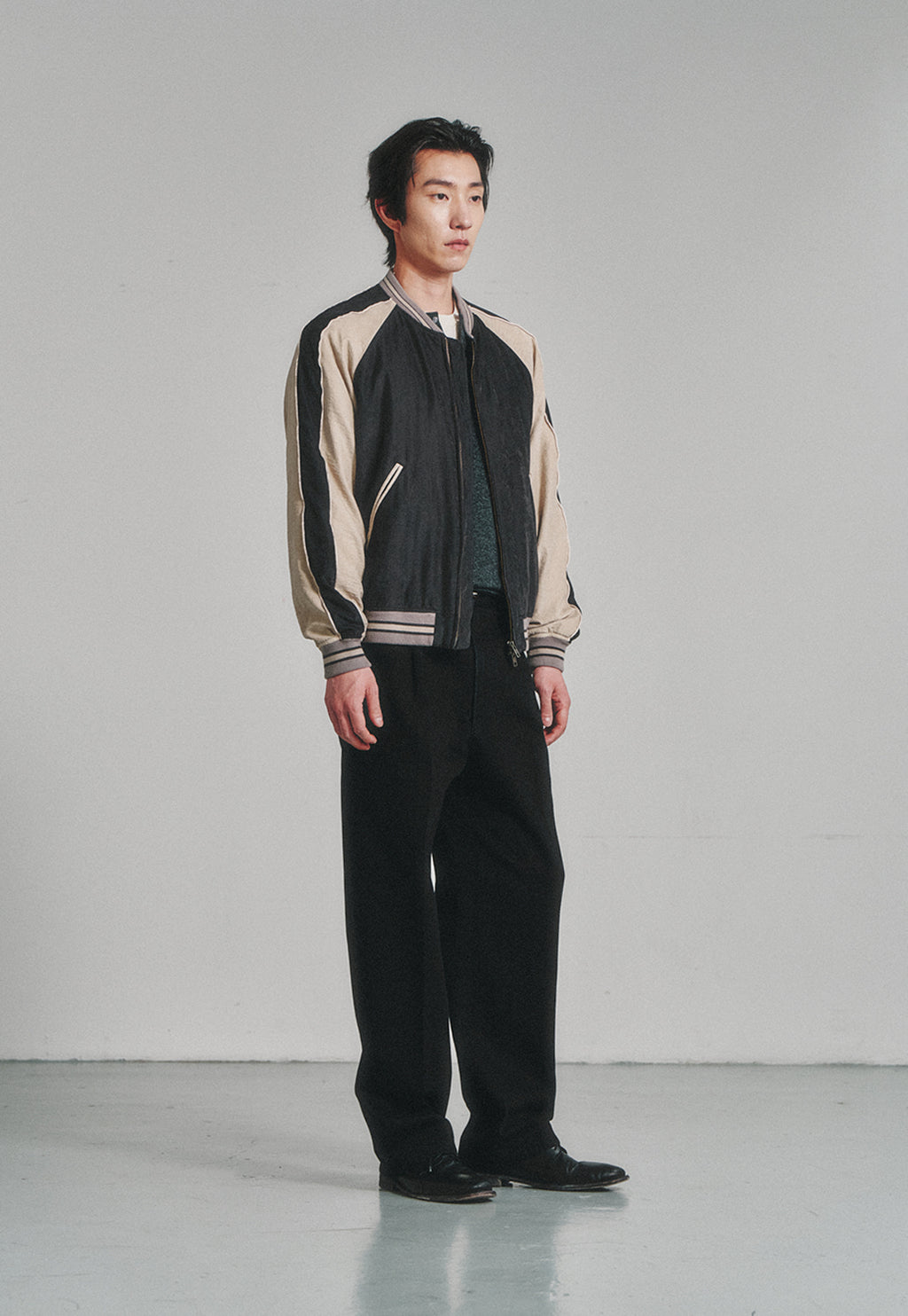 Art if acts - Vintage Souvenir Jacket (Black/Mud) product image 3 | TRAB K-Fashion Australia