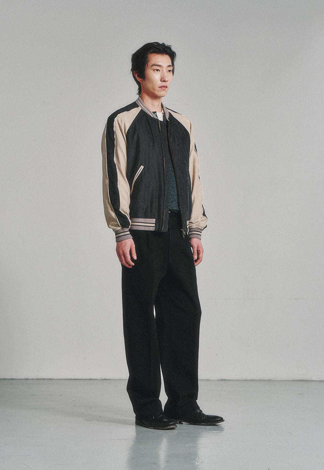 Art if acts - Vintage Souvenir Jacket (Black/Mud) product image 3 | TRAB K-Fashion Australia