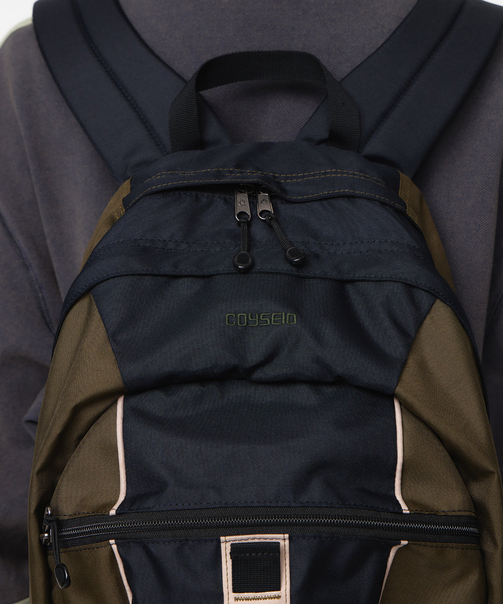 Coyseio - Retro Oxford Backpack (Navy) product image 6 | TRAB K-Fashion Australia