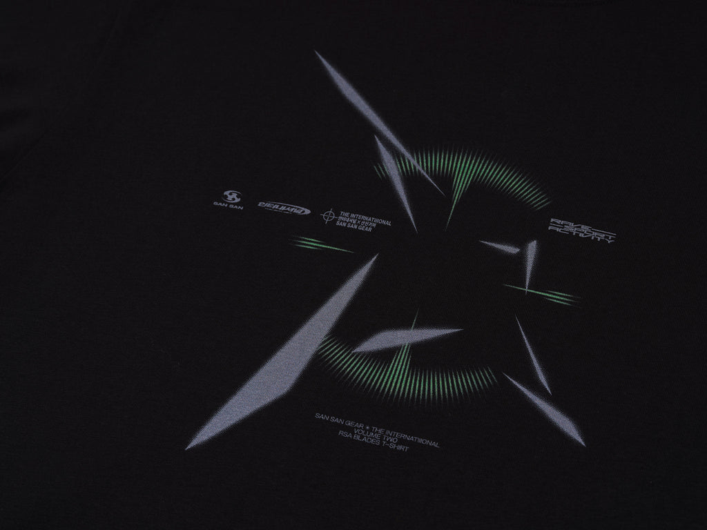 San San Gear - Rsa Blades T-Shirt Black product image 7 | TRAB K-Fashion Australia