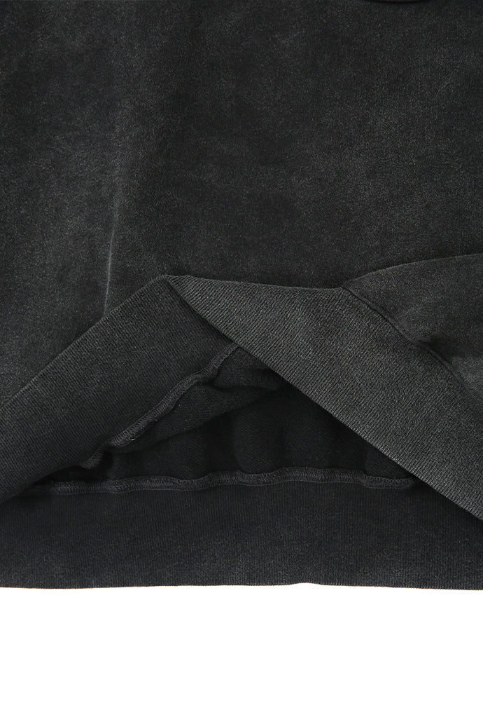 Art if acts - Garment Dyed Half Zipup Sweat (Faded Charcoal) product image 14 | TRAB K-Fashion Australia
