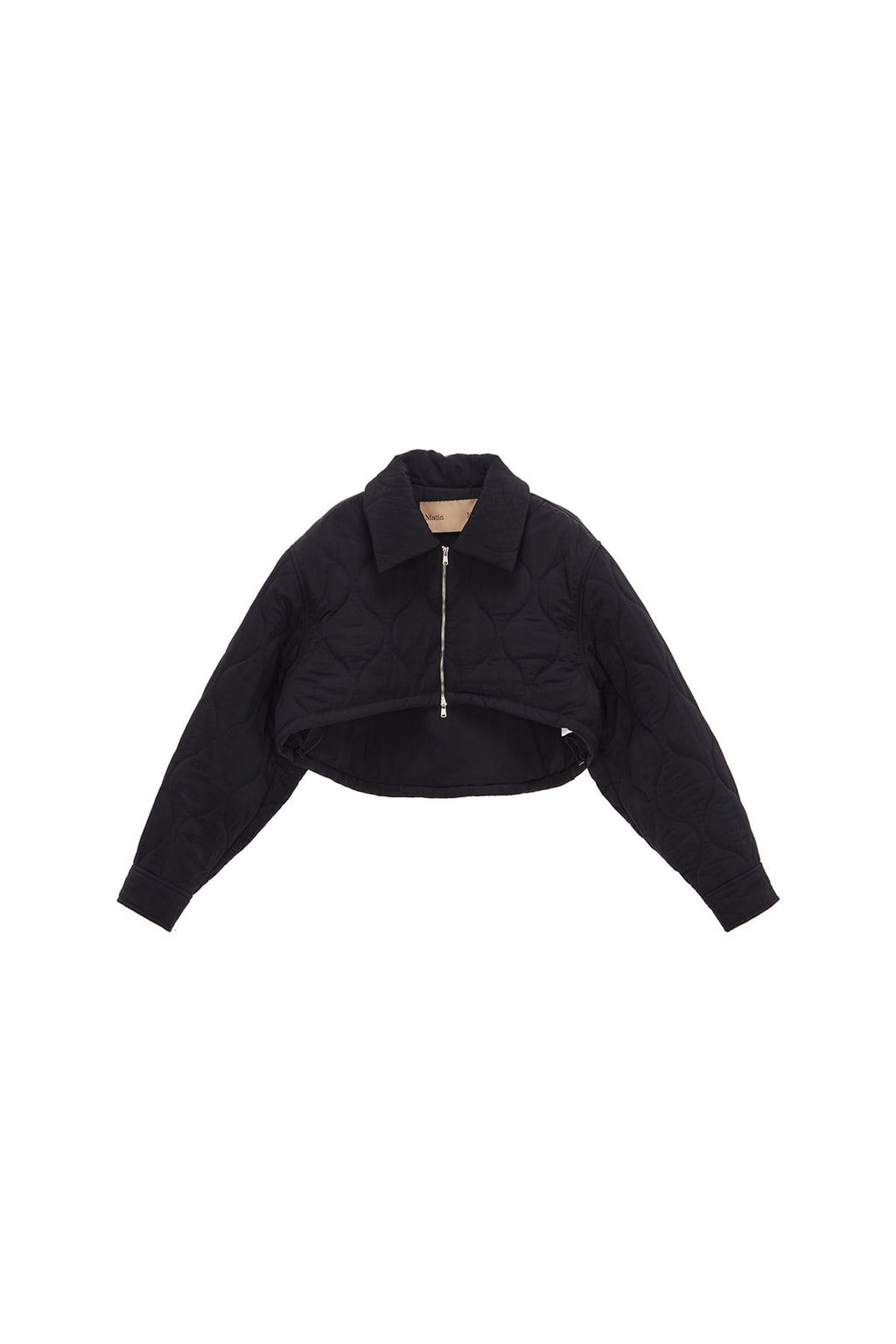 Matin Kim - Bolero Short Padding Jumper (Black) product image 1 | TRAB K-Fashion Australia
